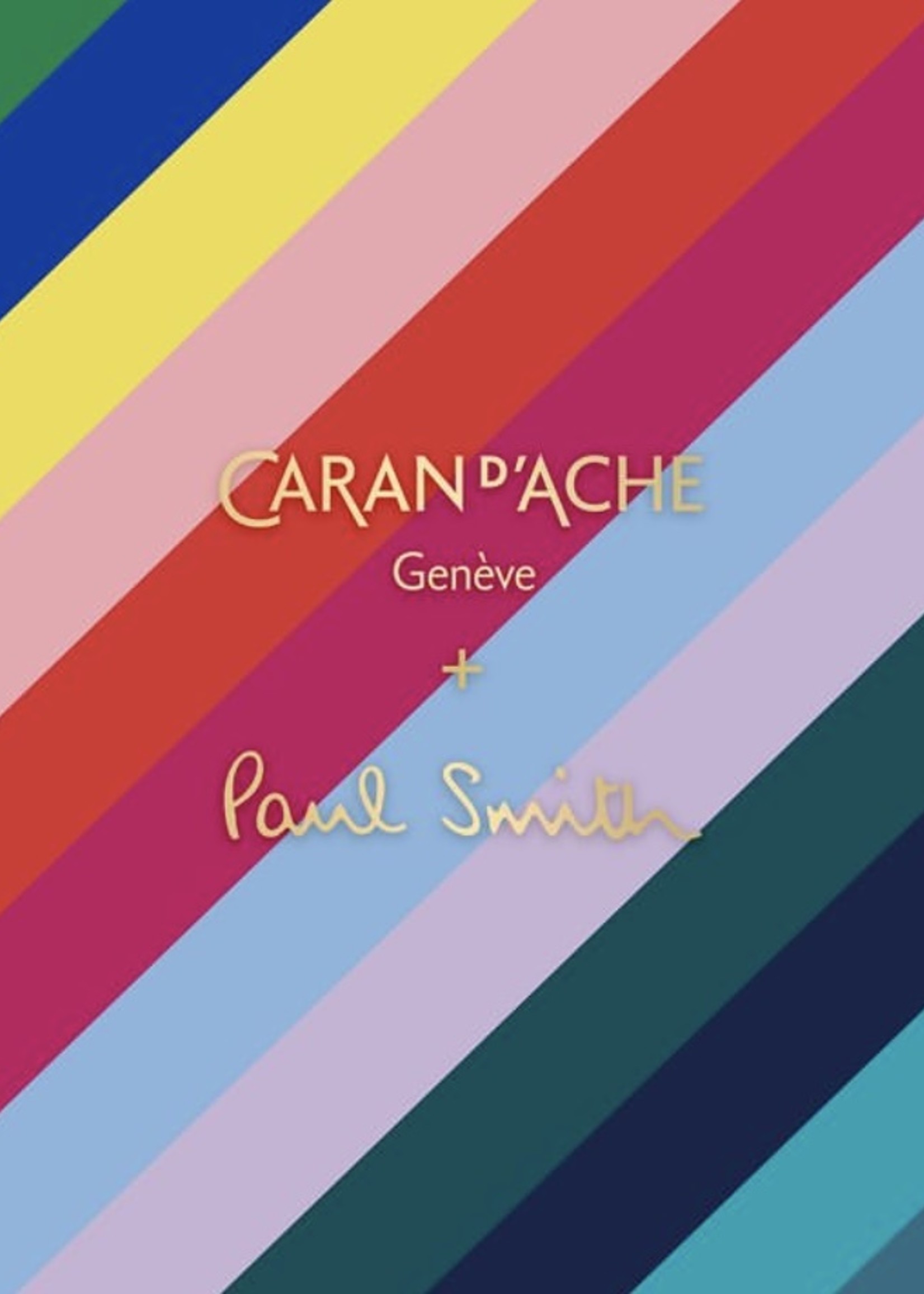 Caran d'Ache + Paul Smith Limited Edition IV balpen COBALT/EMERALD