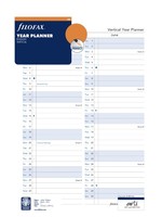 Filofax Agenda Vulling Personal 2026 Wit Jaarplanner