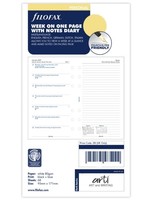 Filofax Agenda Vulling 2026 Personal Wit Weekly/Note