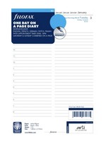 Filofax Agenda Vulling 2026 A5 Wit  dag/pag.