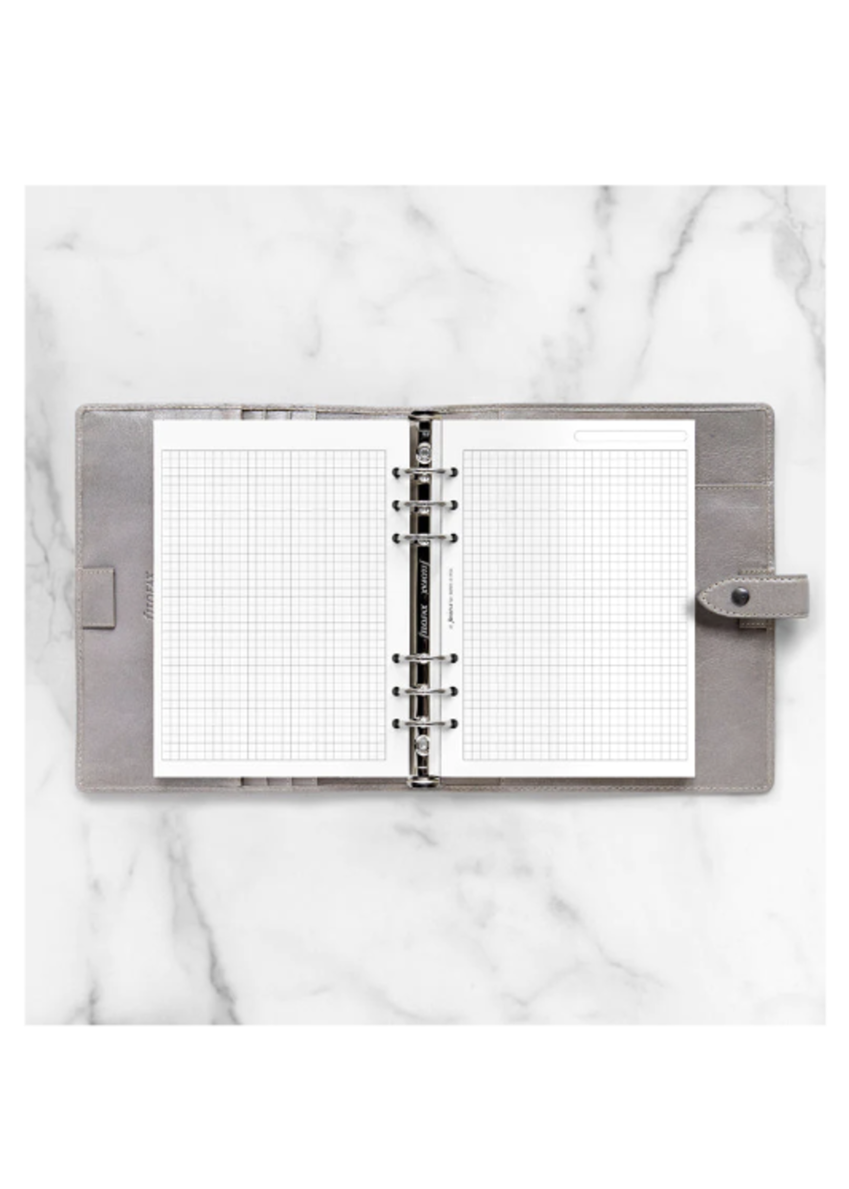 Filofax Organiser Vulling A5 Wit Geruit