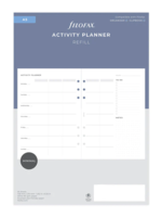 Filofax Organiser Vulling A5 Wit  Activity Planner