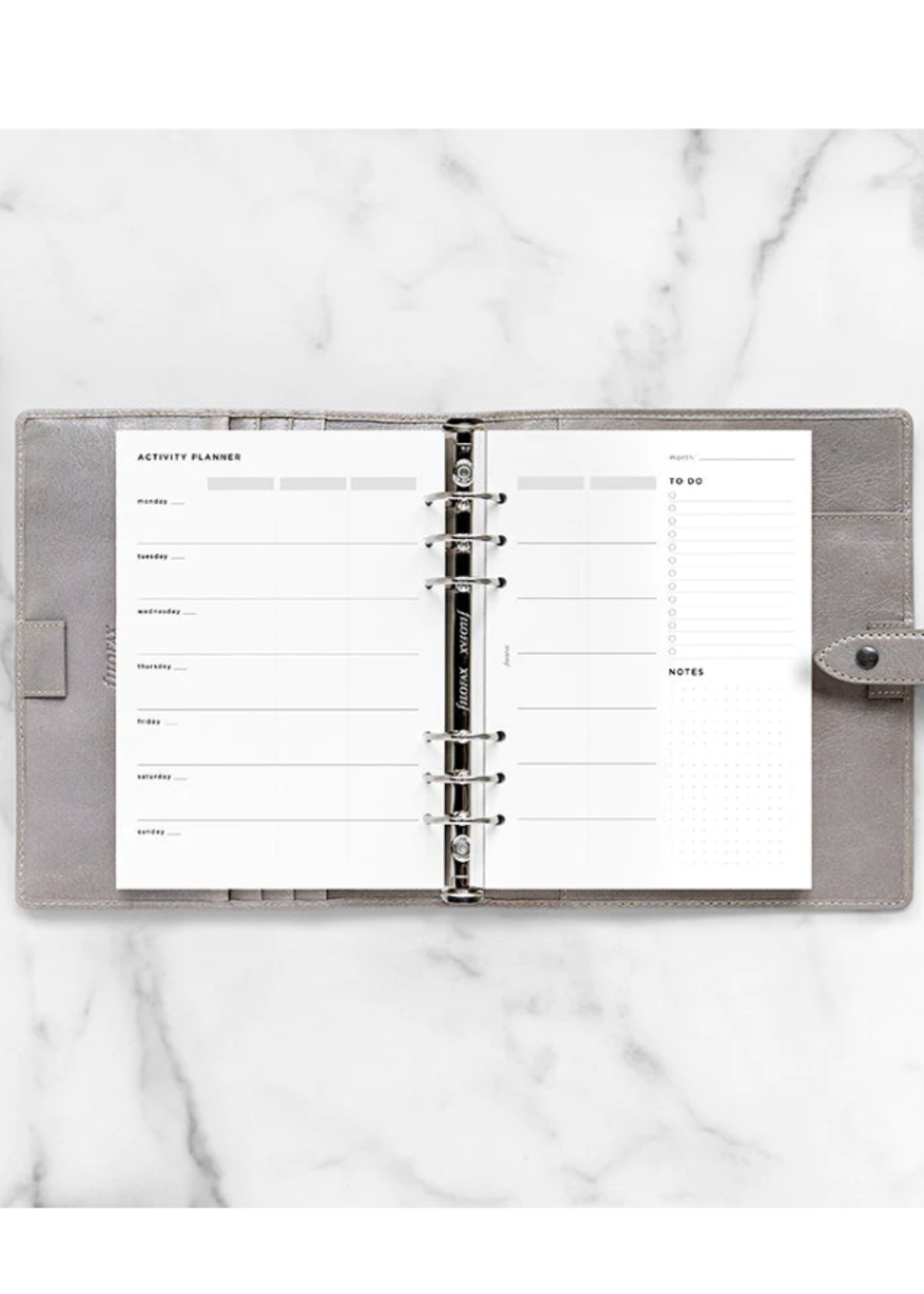 Filofax Organiser Vulling A5 Wit  Activity Planner