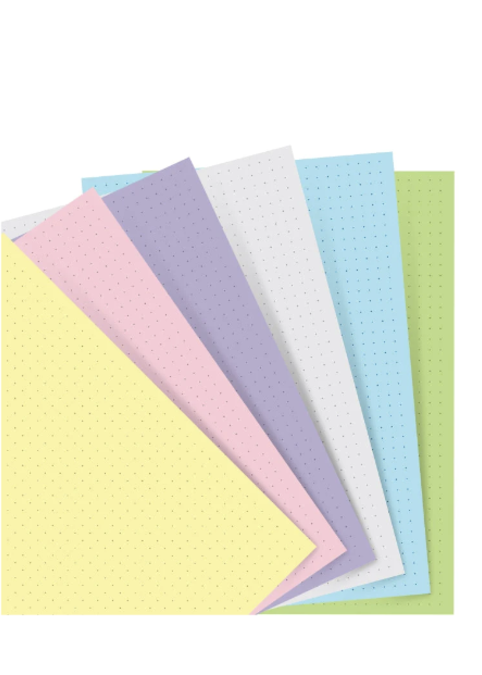 Filofax Organiser Vulling A5 Pastel  Dotted