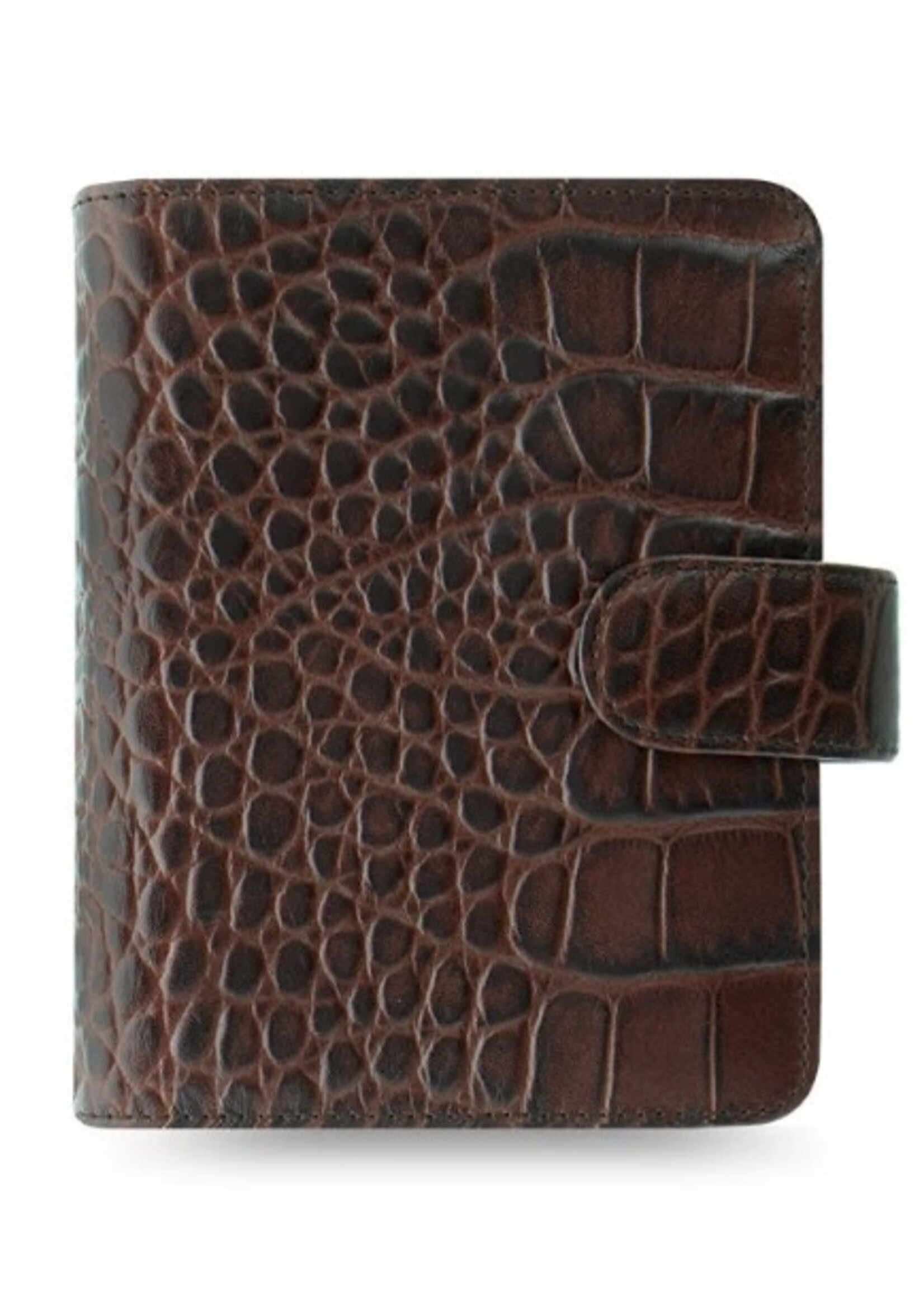 Filofax Organiser Pocket Classic Croc Chestnut