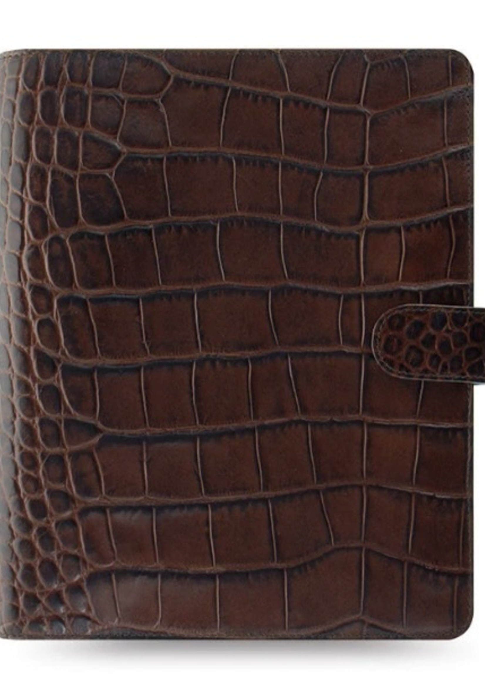 Filofax Organiser A5 Classic Croc Chestnut