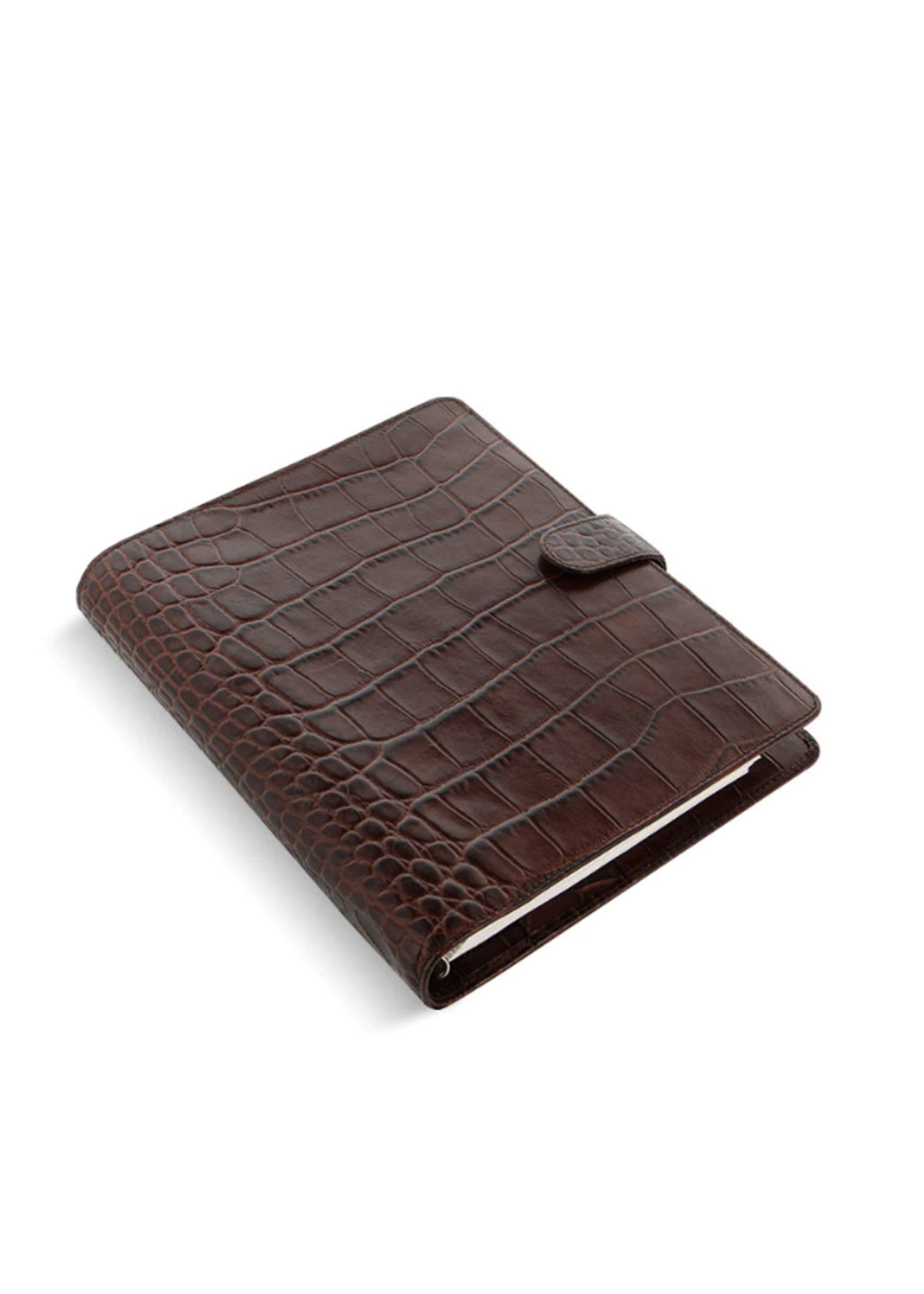 Filofax Organiser A5 Classic Croc Chestnut