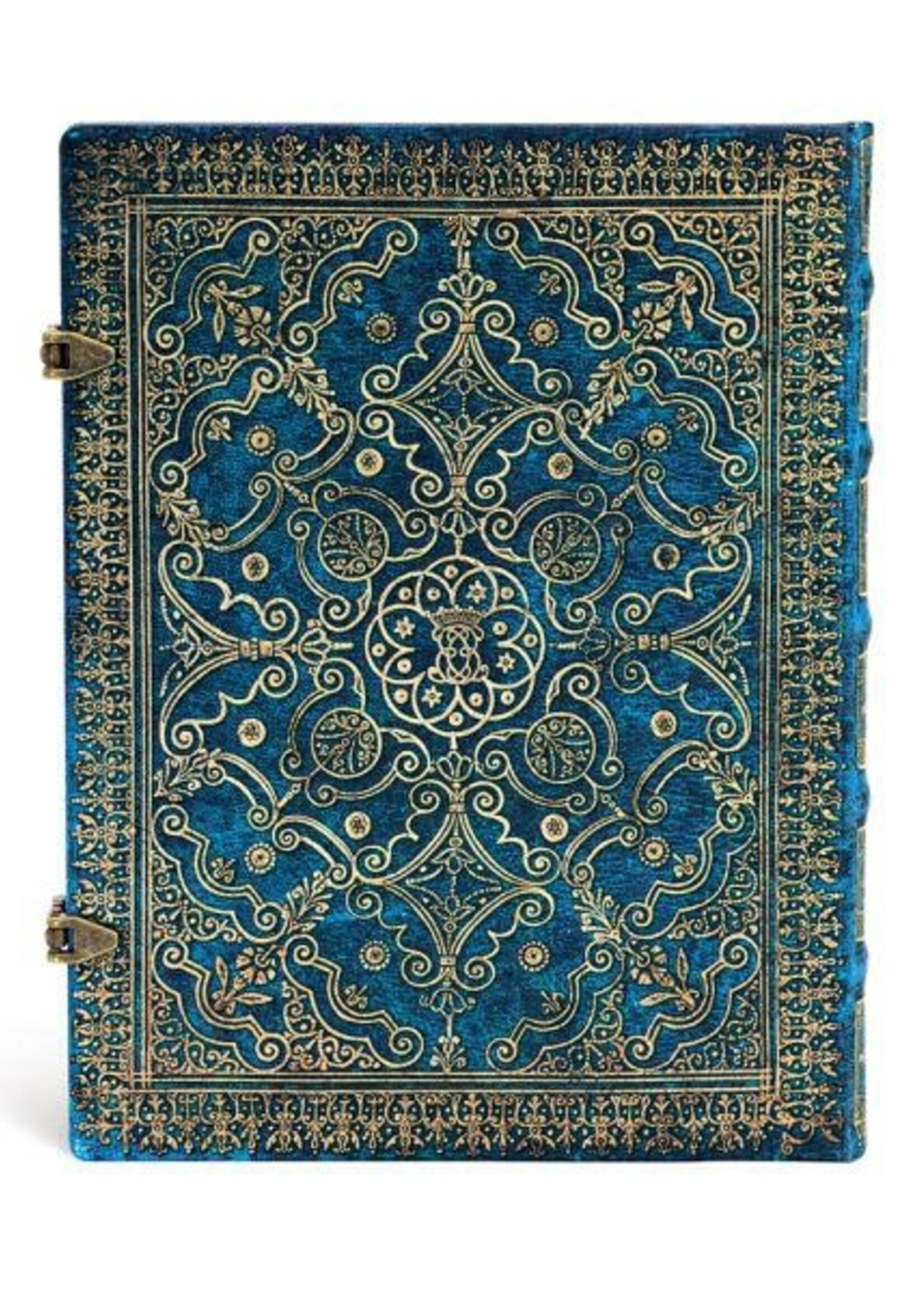 Paperblanks Notebook Ultra A5 Gelijnd Equinoxe Azure Ultra Lined (2x metalen sluiting)
