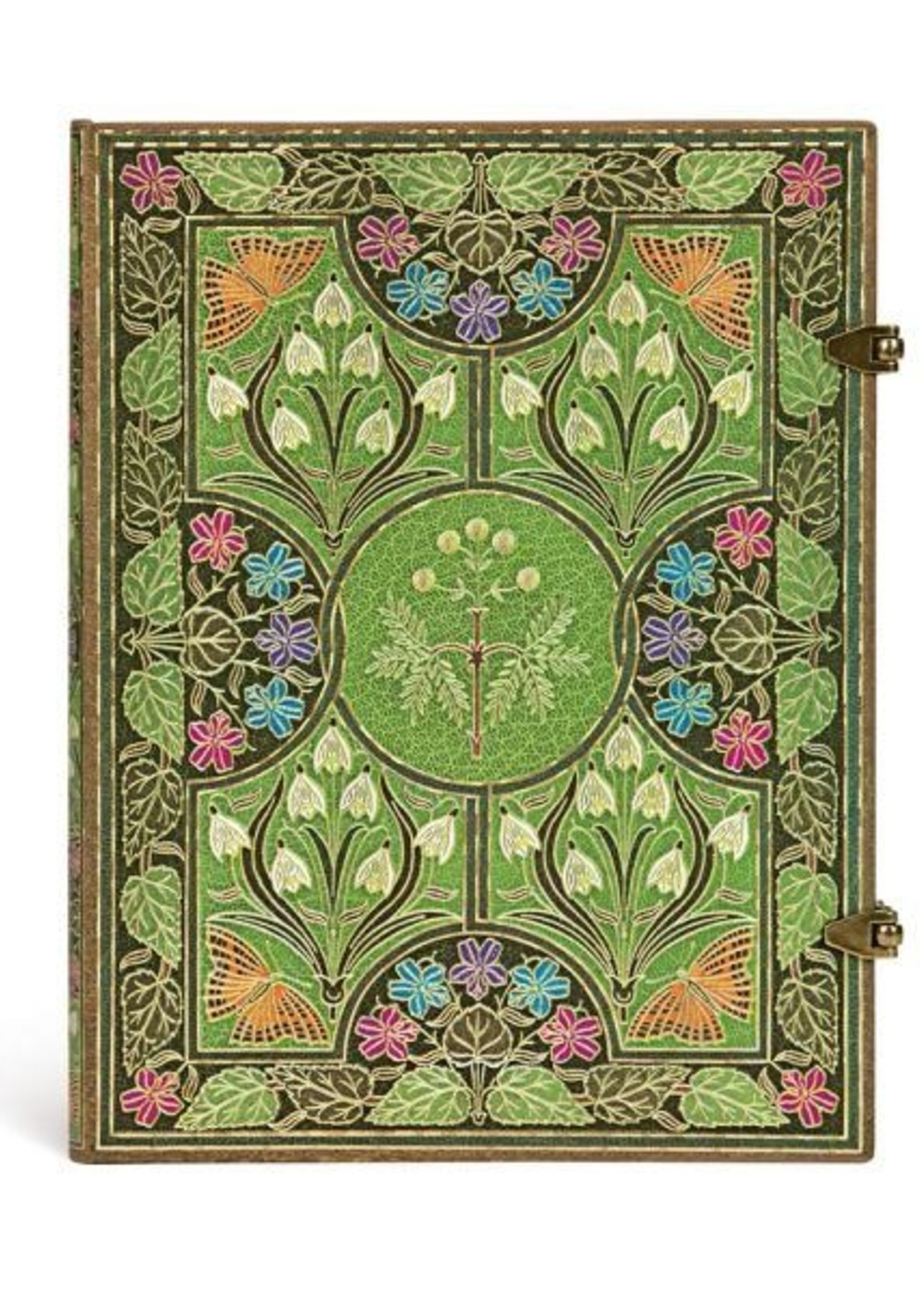 Paperblanks Ultra A5 Gelijnd Poetry in Bloom (2x metalen sluiting)