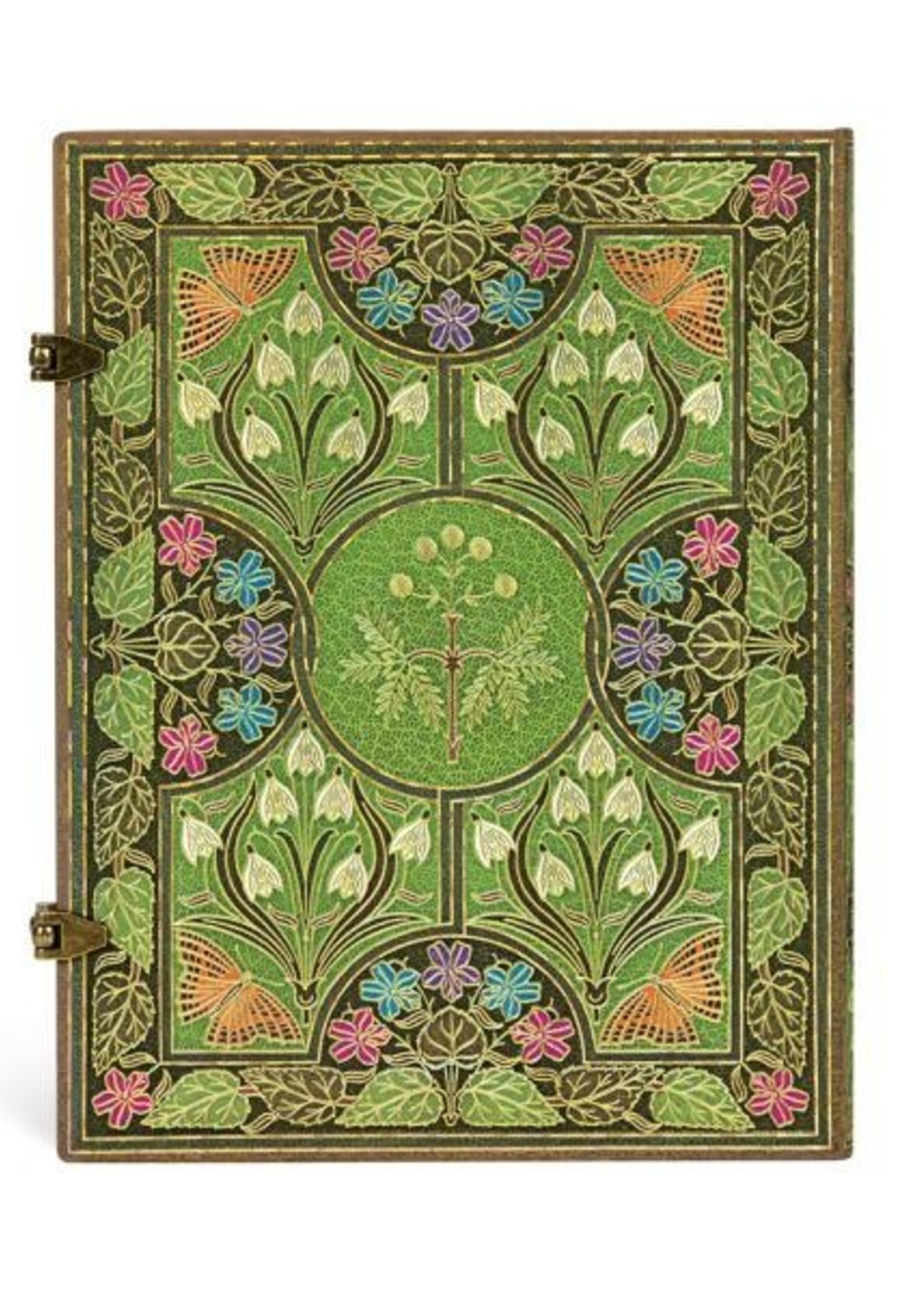 Paperblanks Ultra A5 Gelijnd Poetry in Bloom (2x metalen sluiting)