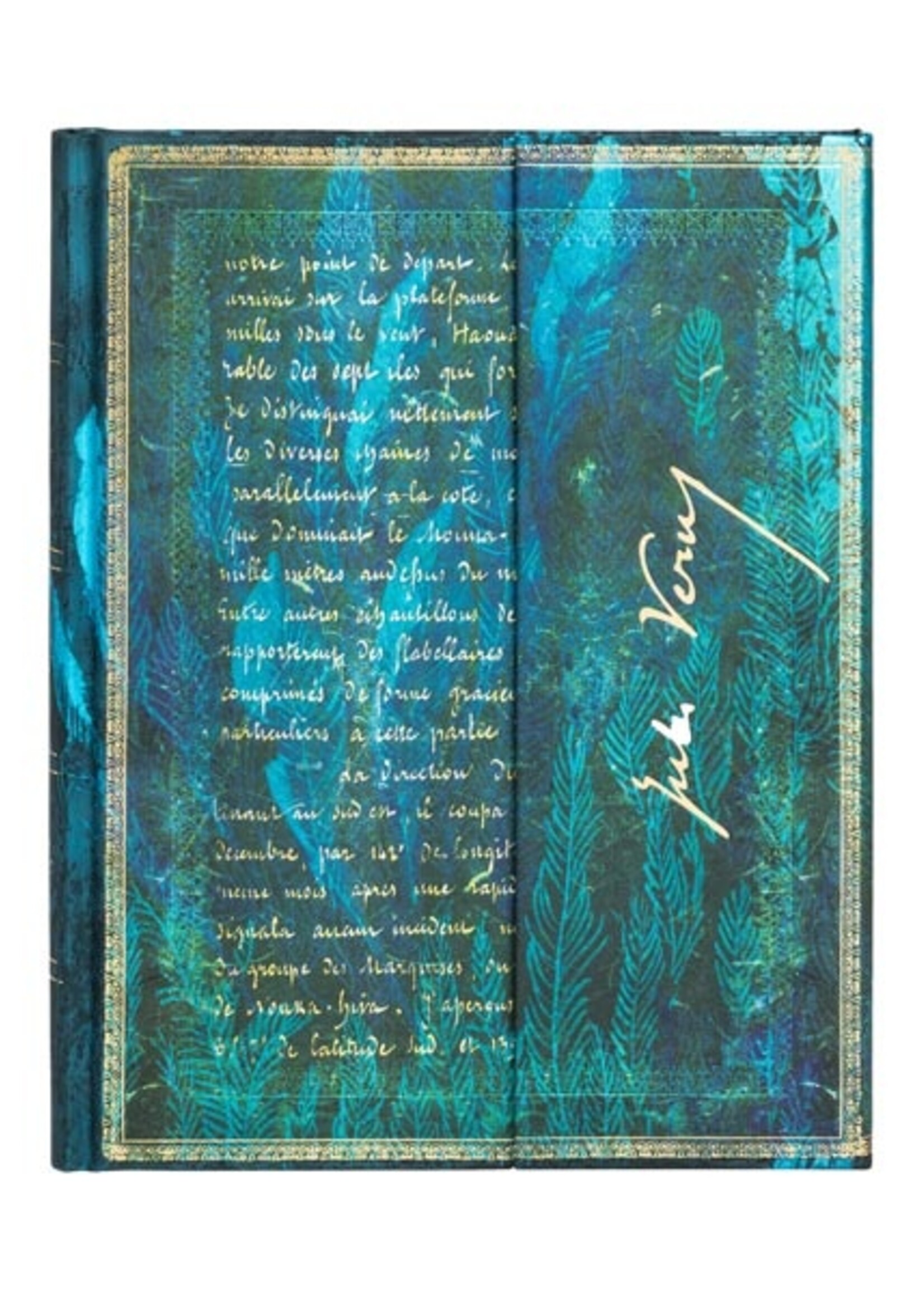 Paperblanks Notebook Ultra A5 Gelijnd Verne Twenty Thousand Leagues