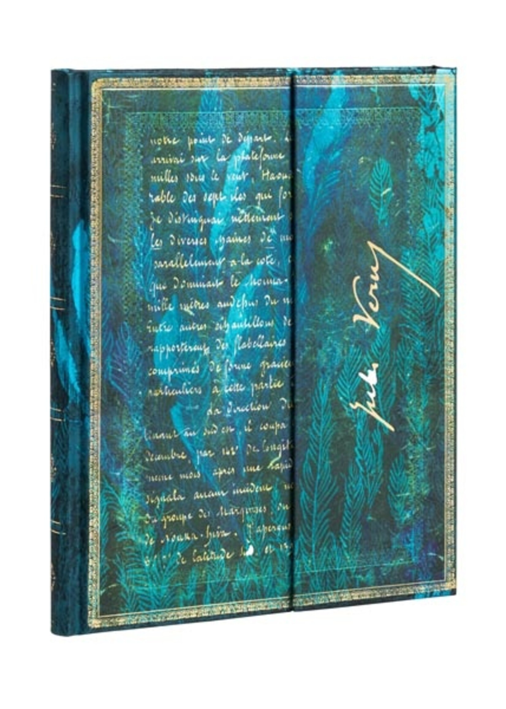 Paperblanks Notebook Ultra A5 Gelijnd Verne Twenty Thousand Leagues