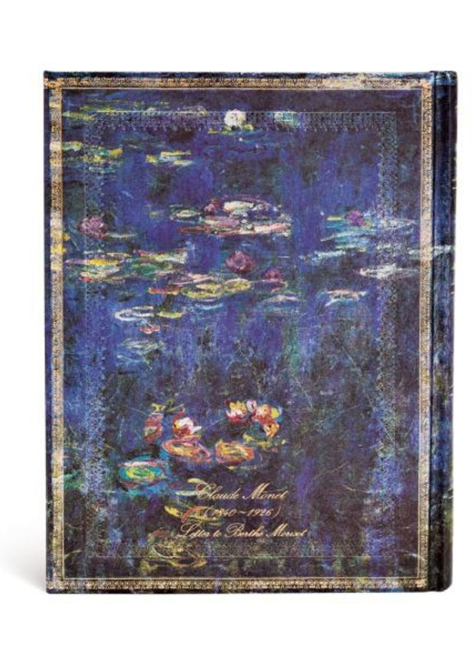 Paperblanks Ultra Blanco Claude Monet, Water Lilies Letter to Morisot