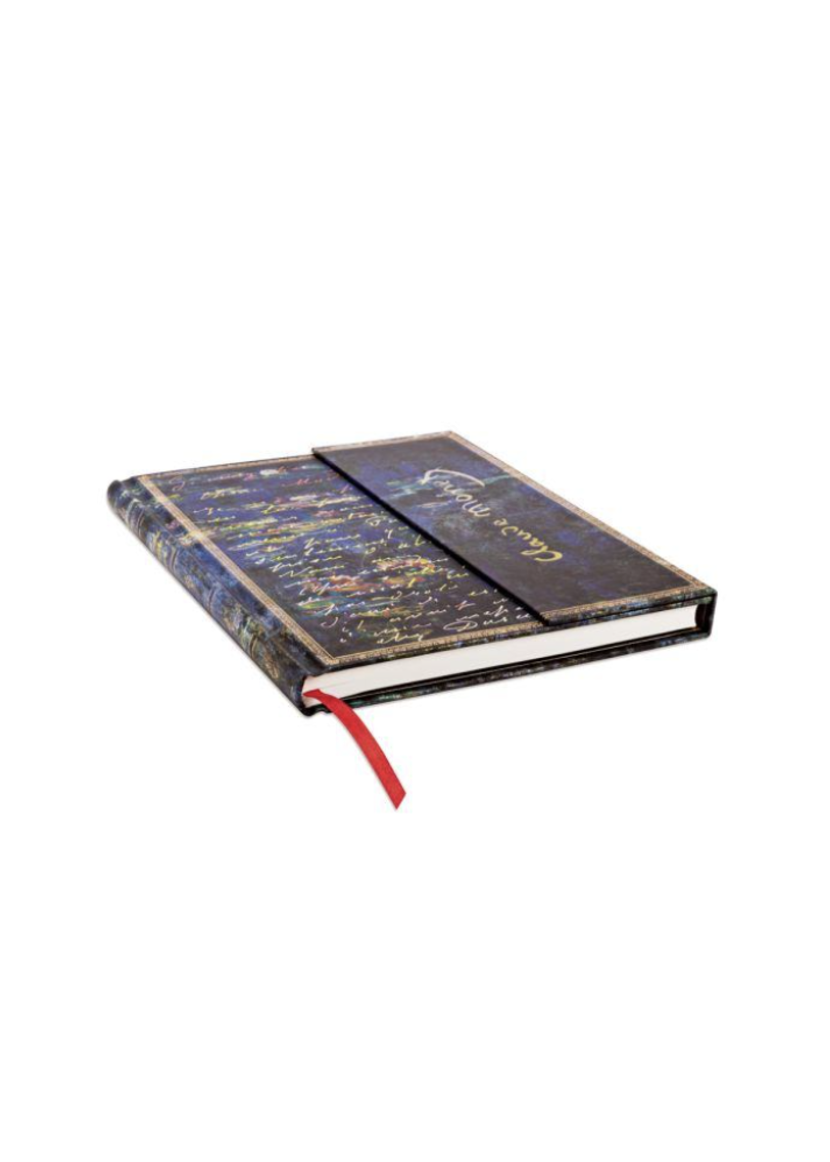 Paperblanks Ultra Blanco Claude Monet, Water Lilies Letter to Morisot