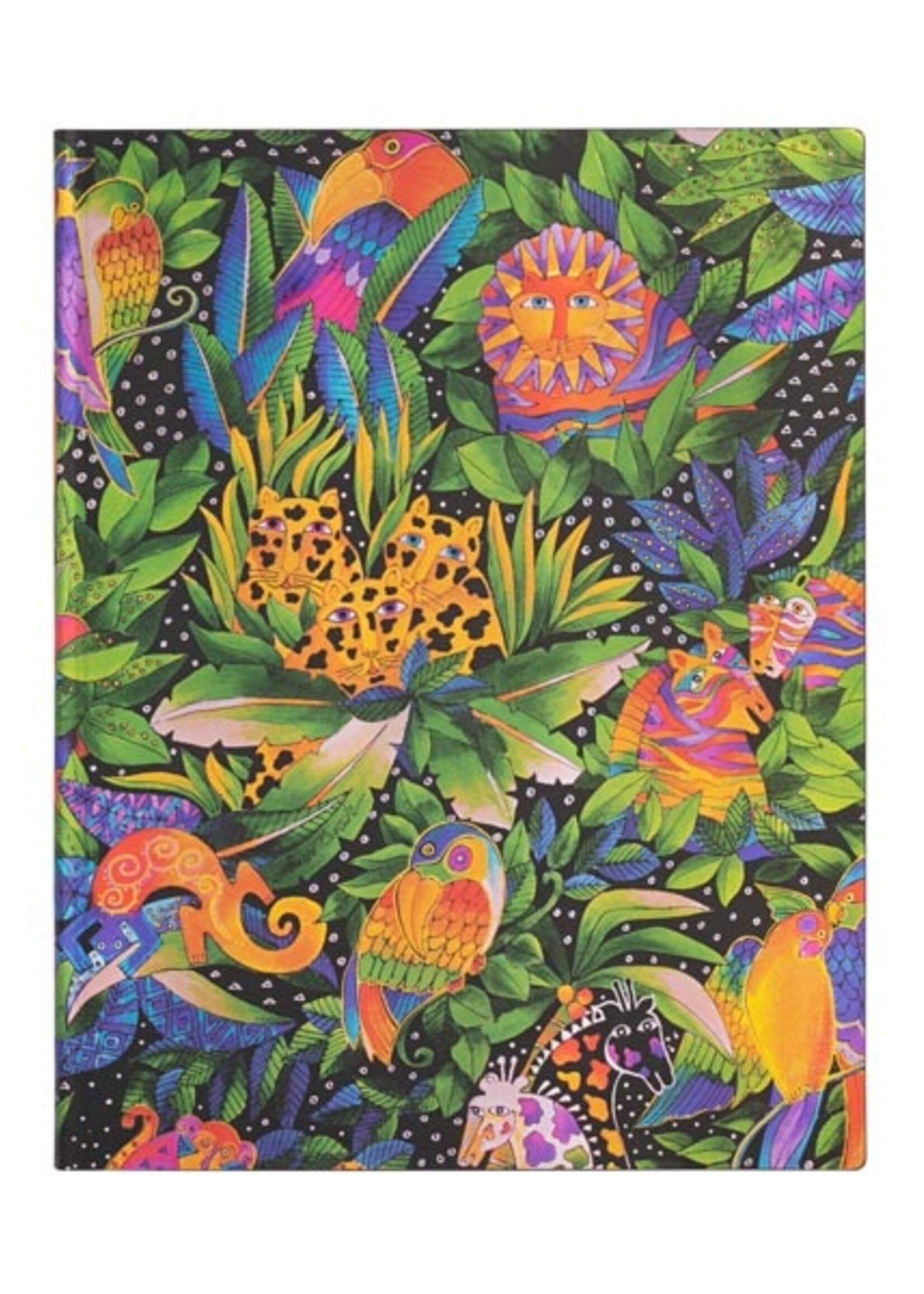 Paperblanks Agenda 2024 Ultra Soft Cover week/2pag Hor. - Jungle Song