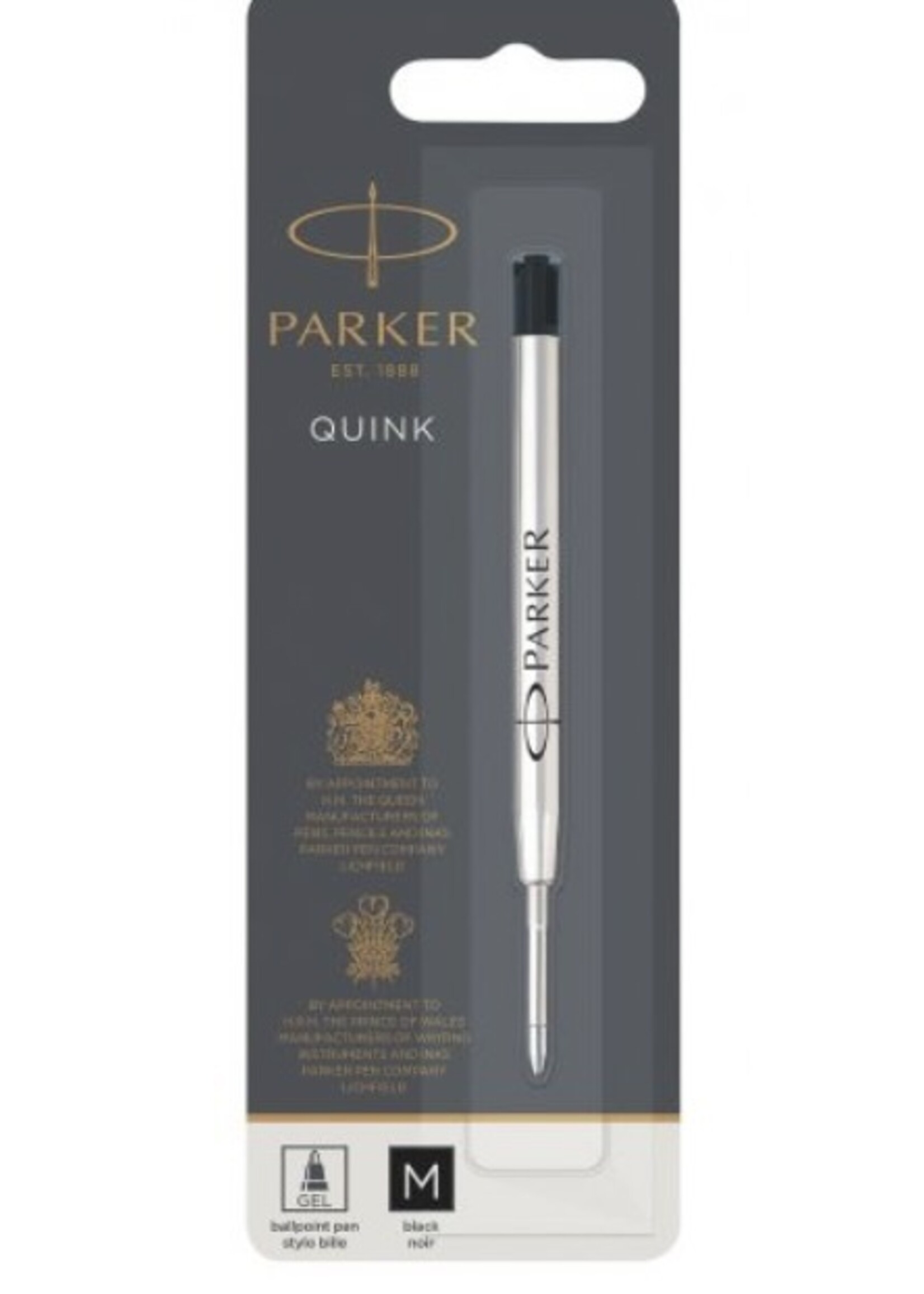 Parker Parker Balpen Gel Vulling Medium Zwart