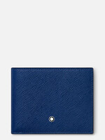 Montblanc Wallet Sartorial 6cc Blue