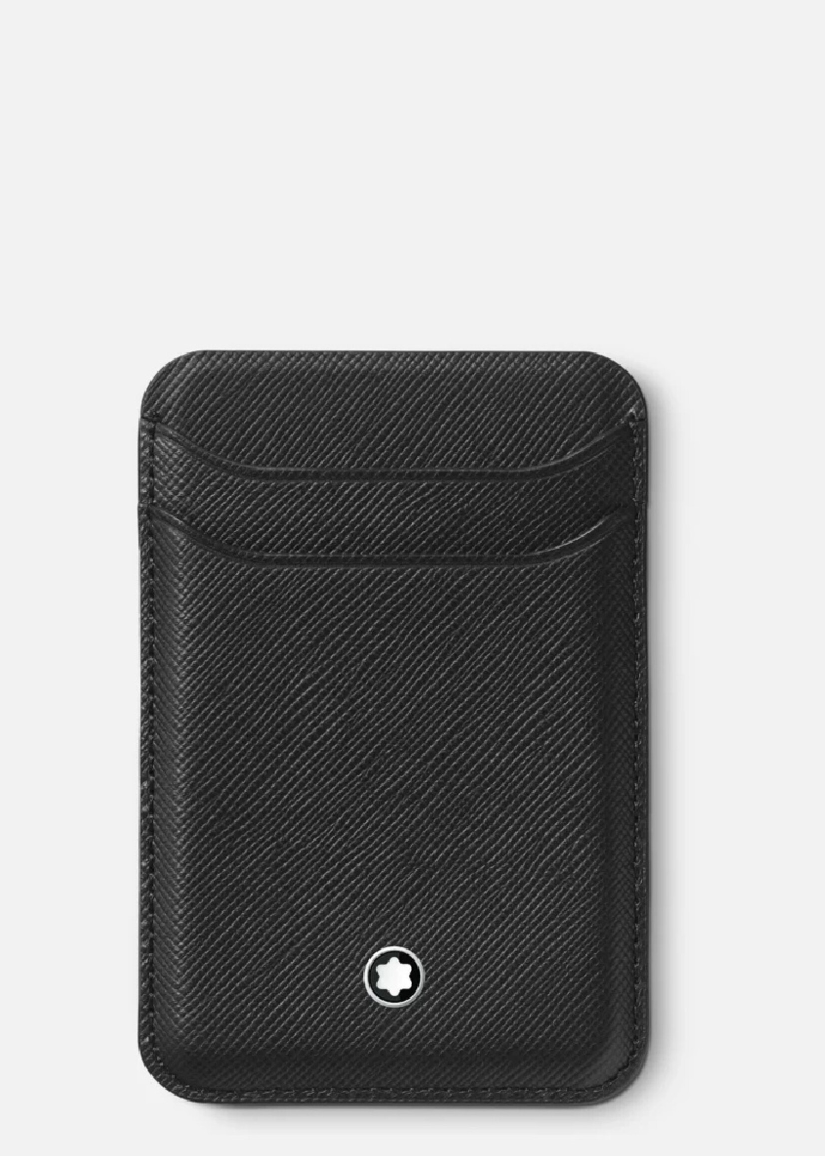 MONTBLANC Wallet Sartorial 2cc Apple s Magn. Safe Black