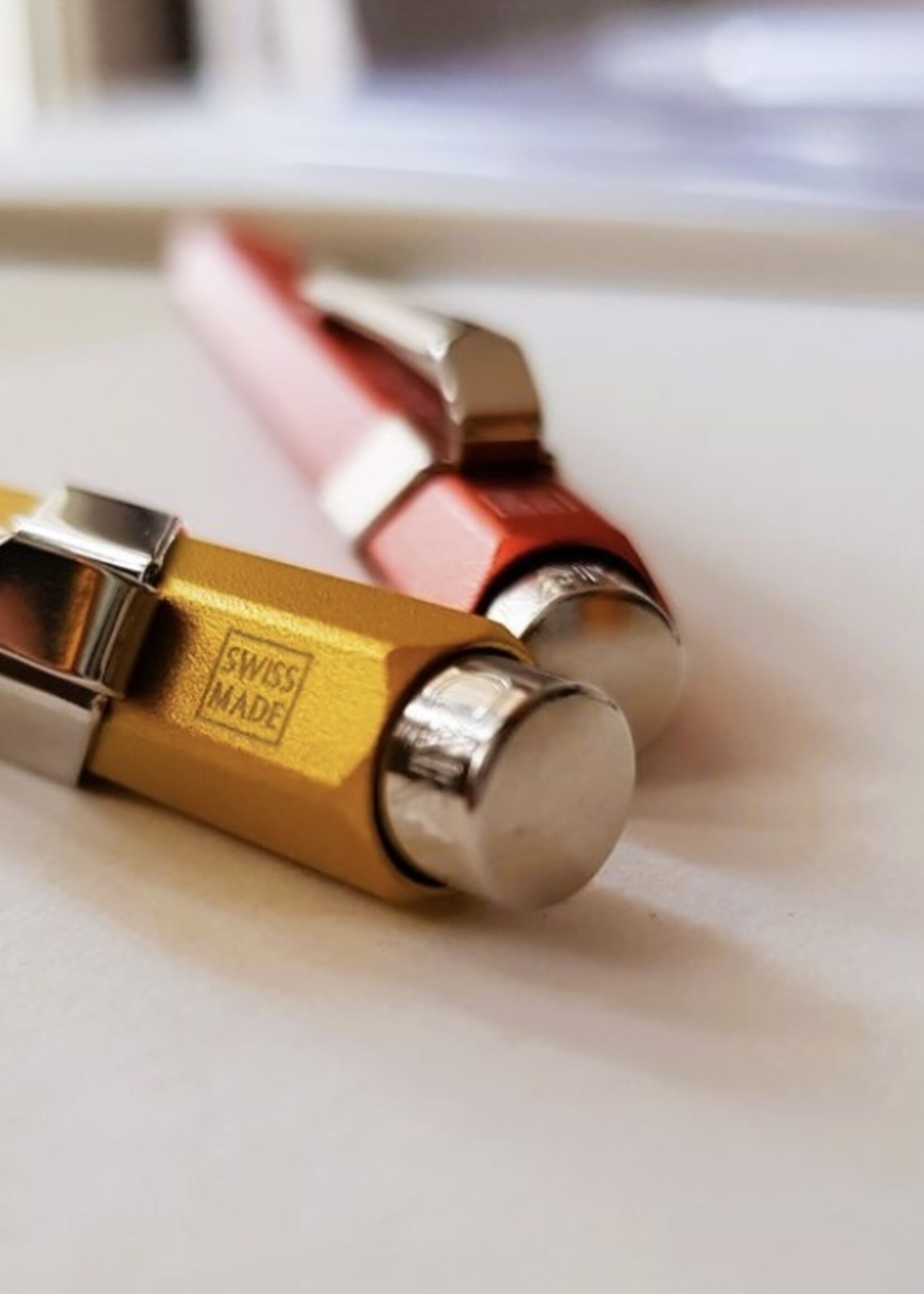 Caran d'Ache 849 Balpen Colormat-X Oker Geel