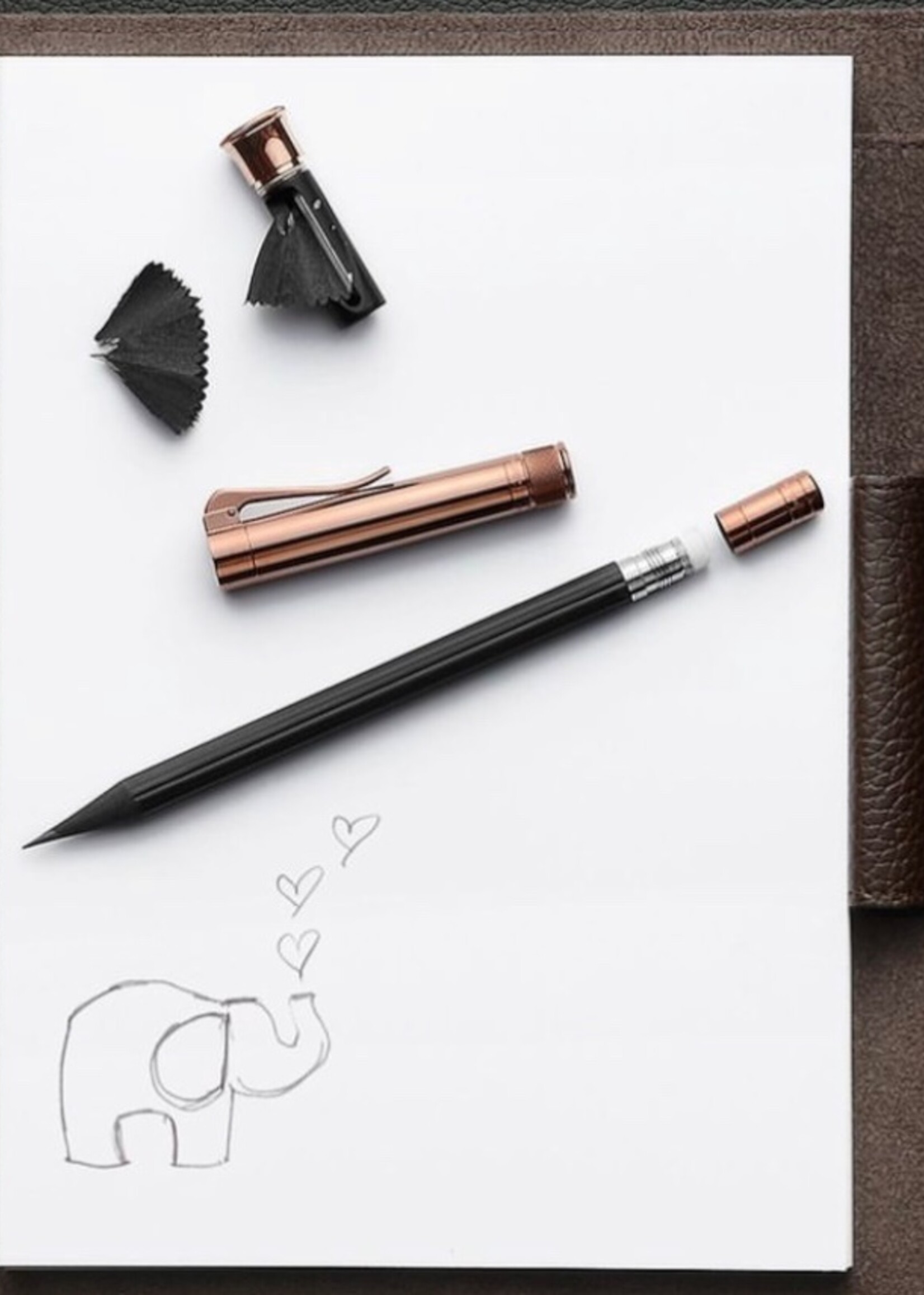 Graf von Faber-Castell The Perfect Pencil Rosegold, Black