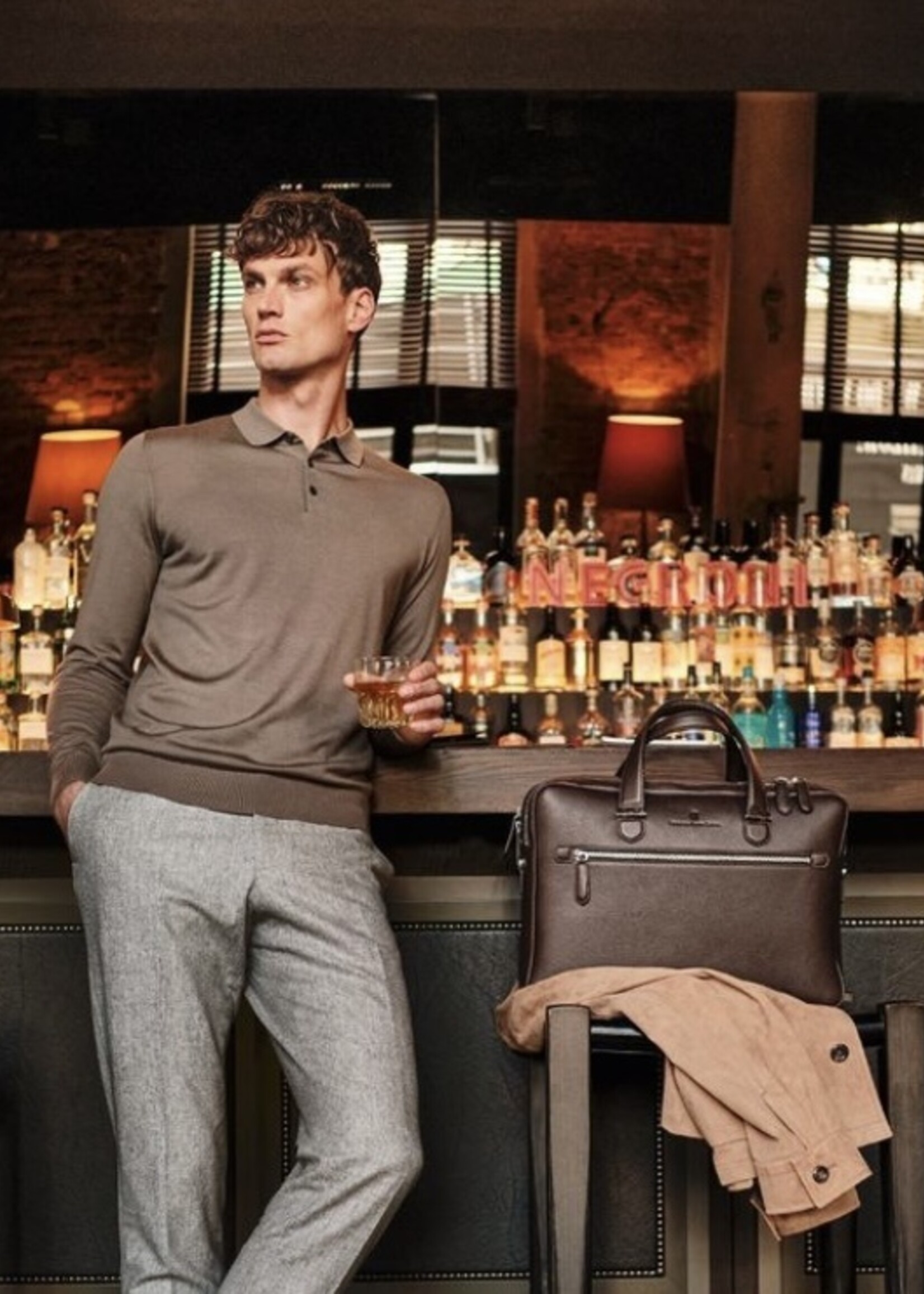 Graf von Faber-Castell Businesstas 2-vaks Cashmere Black