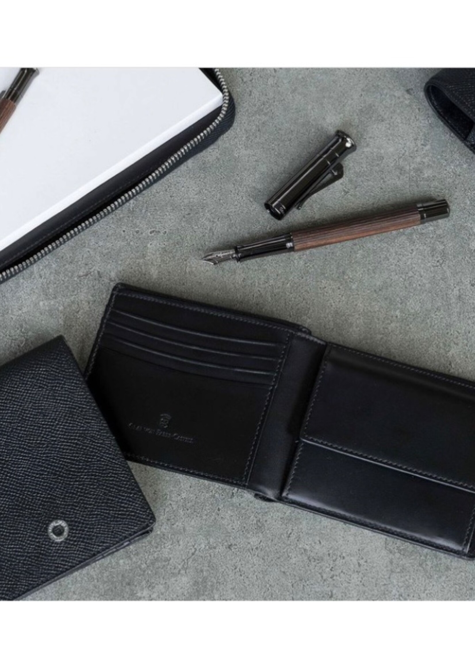 Graf von Faber-Castell Portefeuille Cashmère Black 8cc