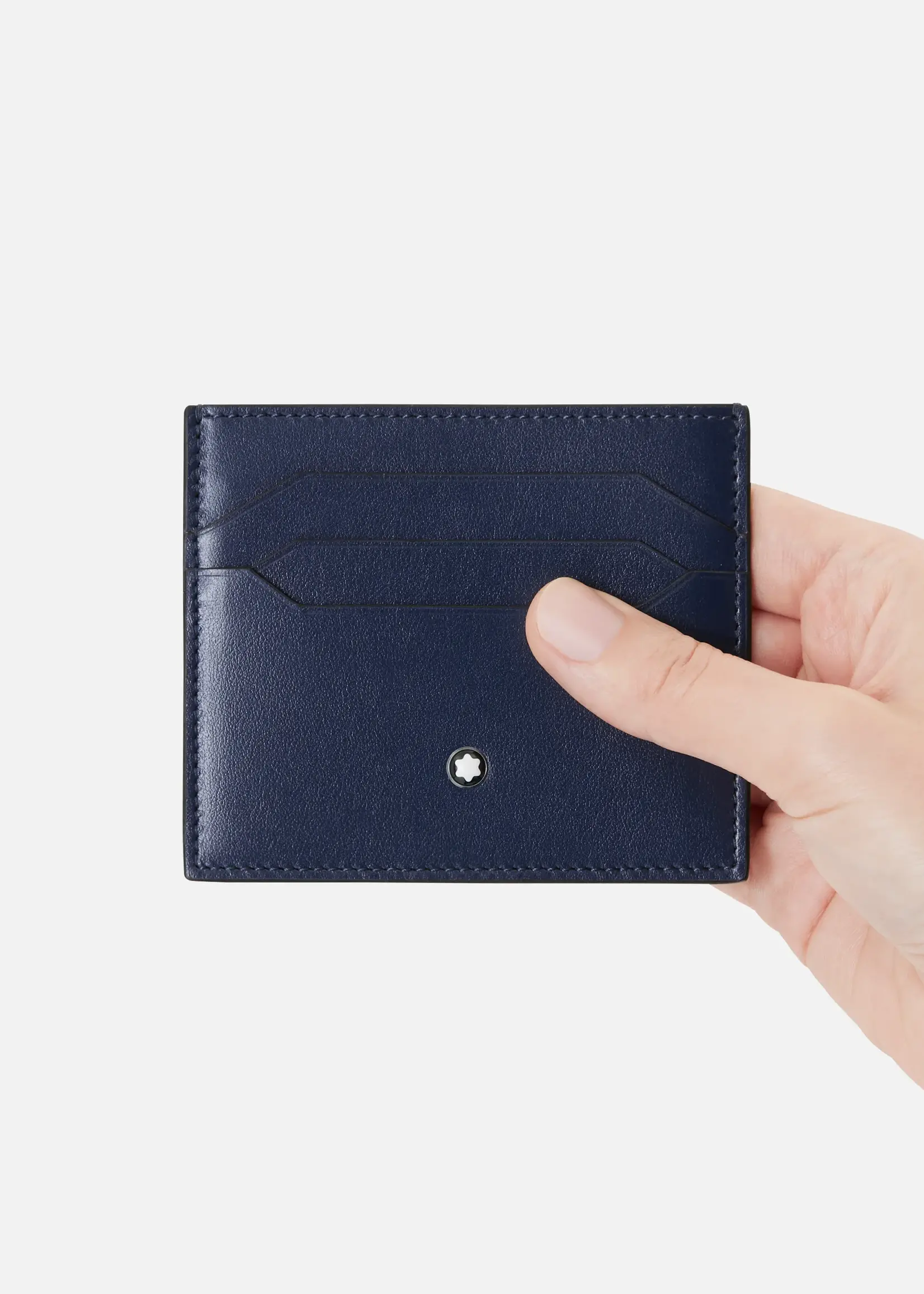 MONTBLANC Meisterstück Card Holder 6cc ink blue