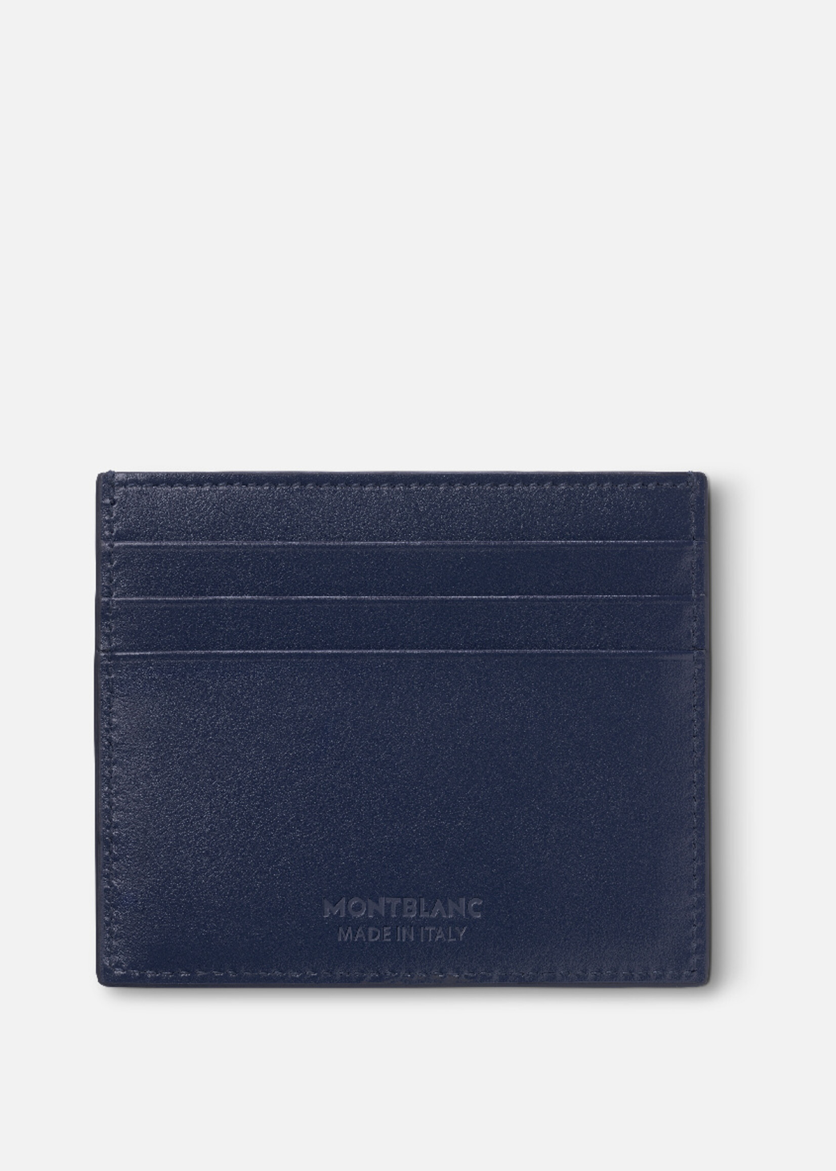 MONTBLANC Meisterstück Card Holder 6cc ink blue