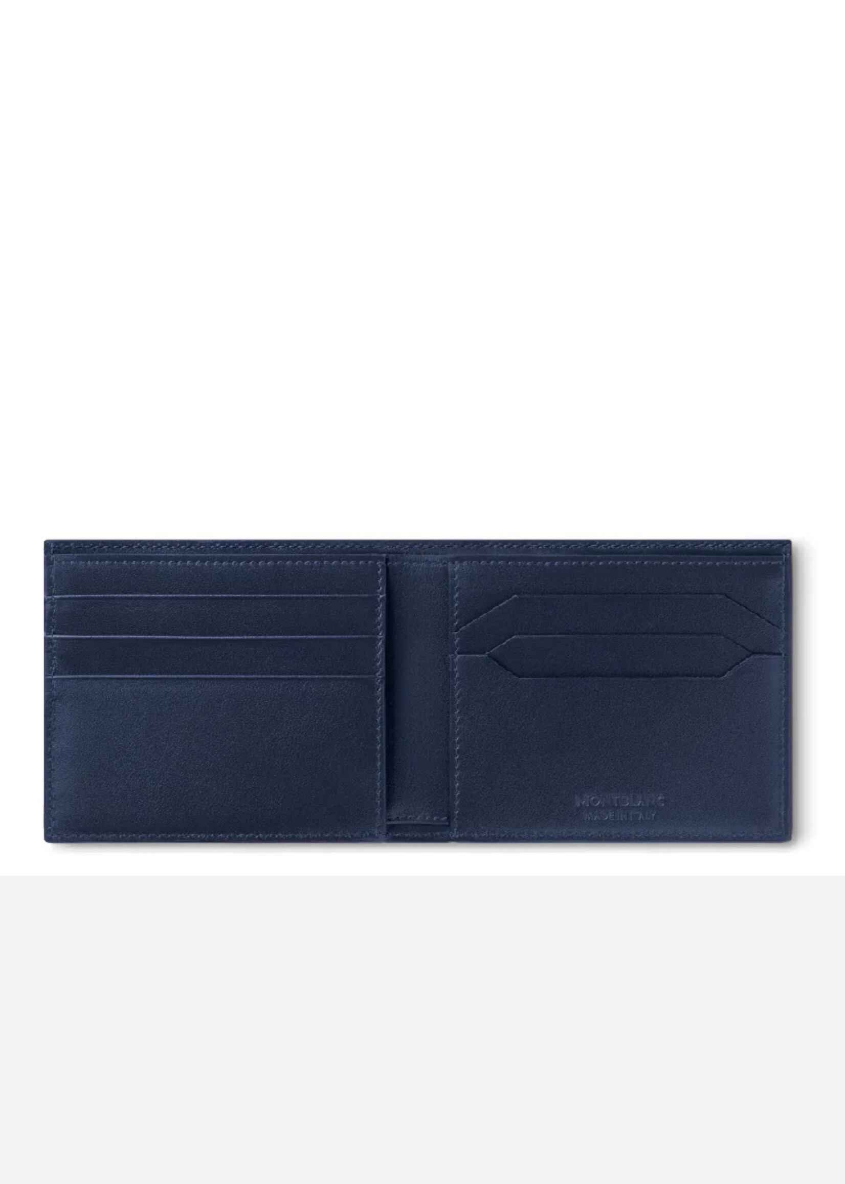 MONTBLANC Meisterstück Wallet 6cc ink blue