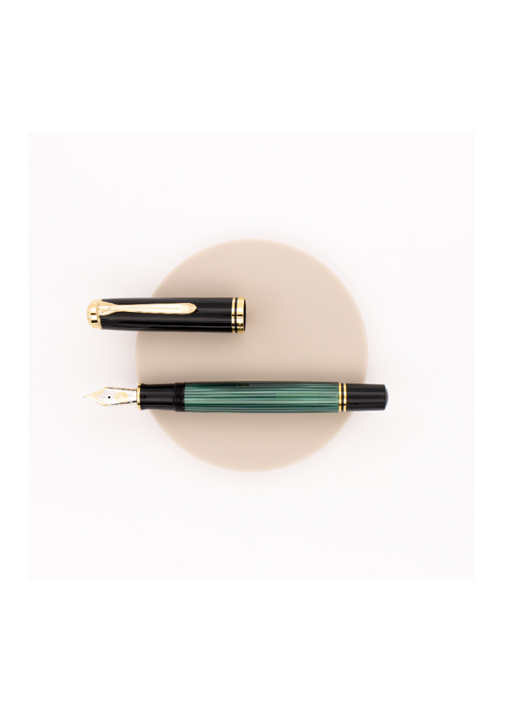 Pelikan Souverän M800 Zwart-Groen Vulpen