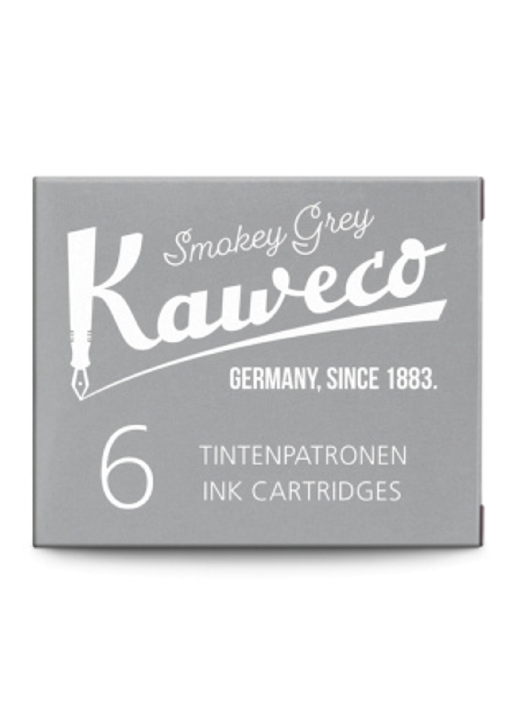 Kaweco Inkt Vullingen verp./6  Smokey Grey