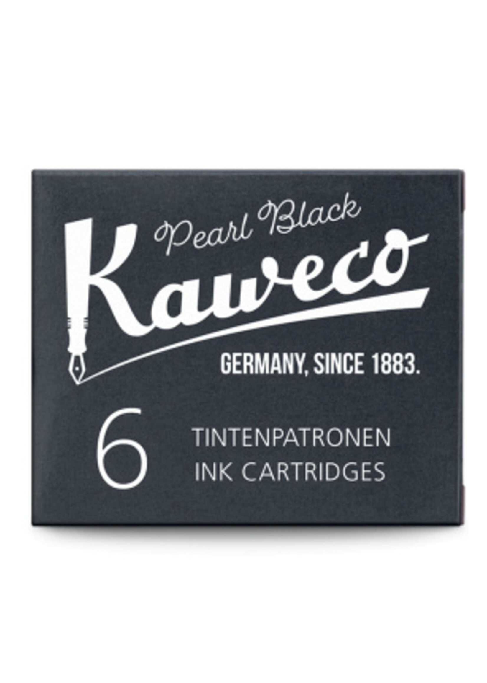 Kaweco Inkt Vullingen verp./6  Pearl Black