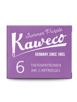 Kaweco Inkt Vullingen verp./6  Summer Purple (Aubergine)