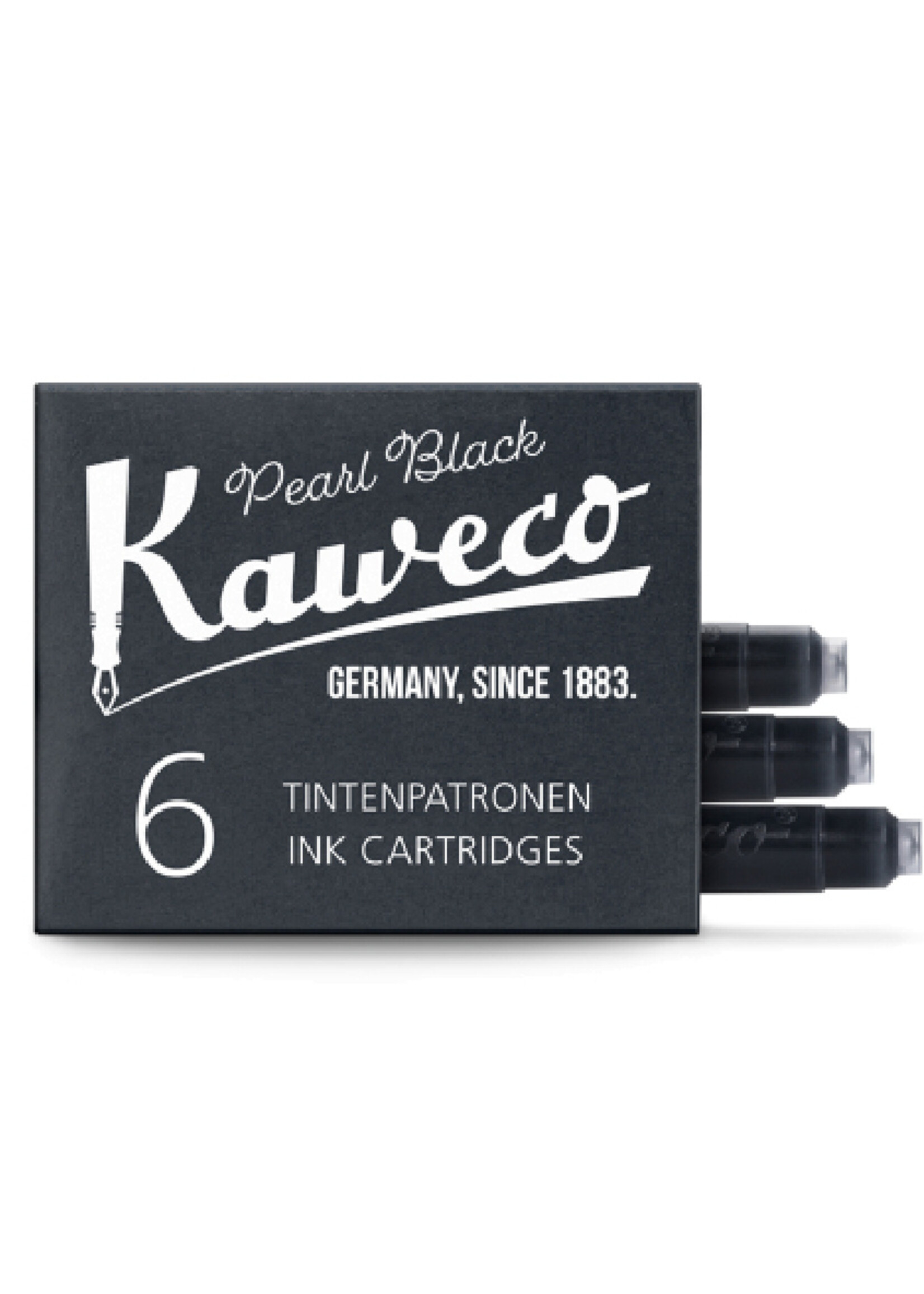 Kaweco Inkt Vullingen verp./6  Pearl Black