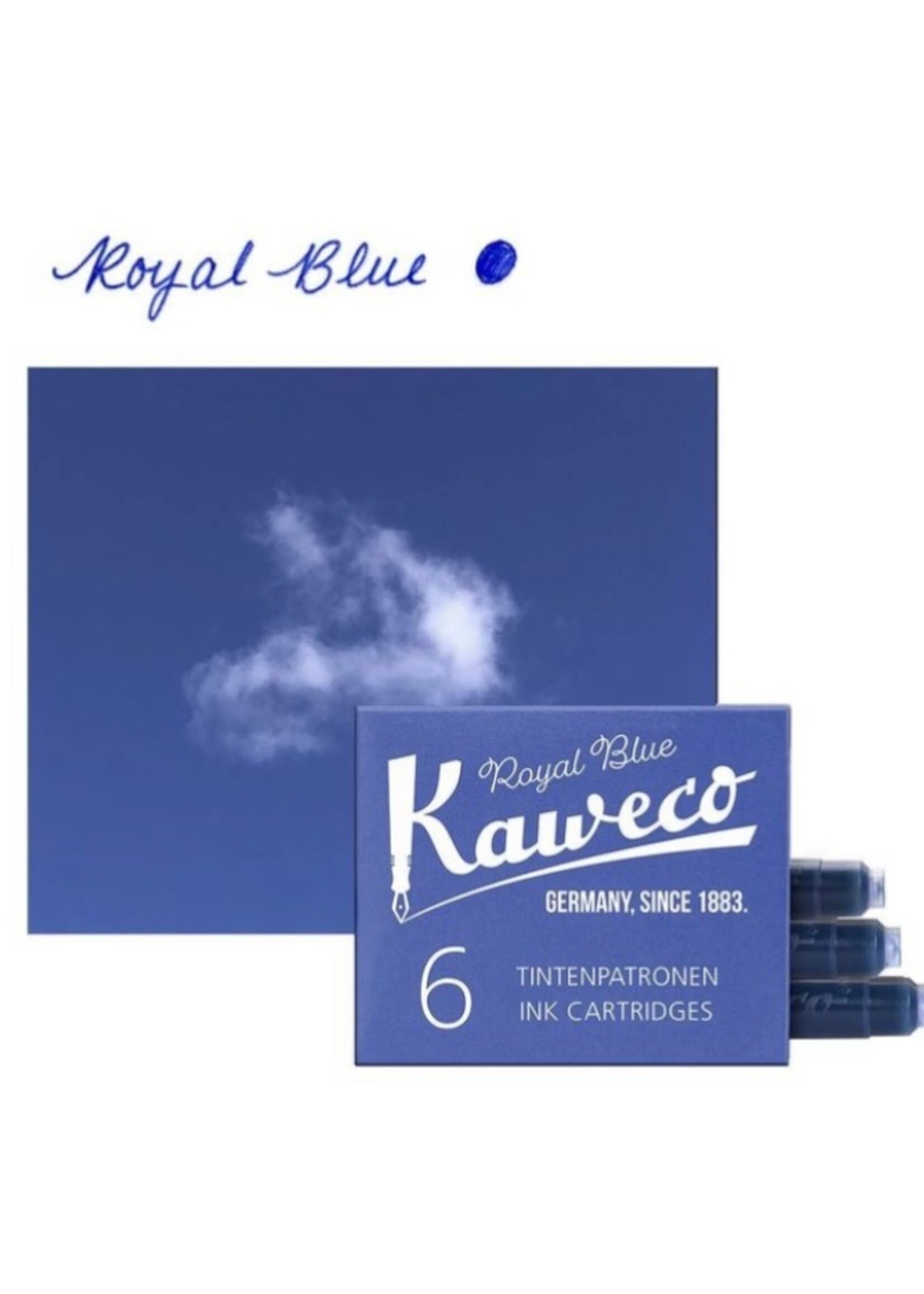 Kaweco Vullingen verp./6  Royal Blue