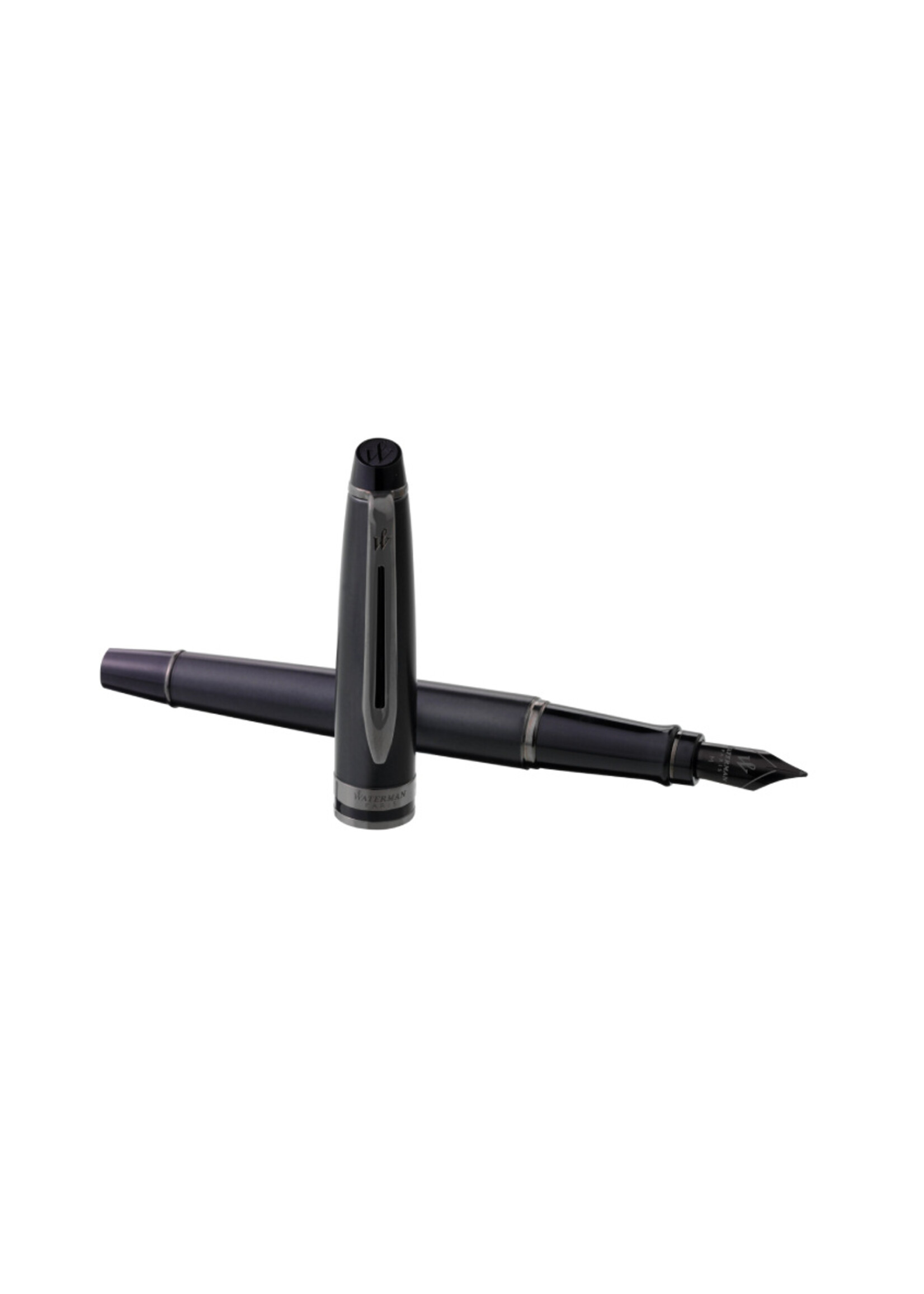 Waterman Expert Metallic Black Vulpen