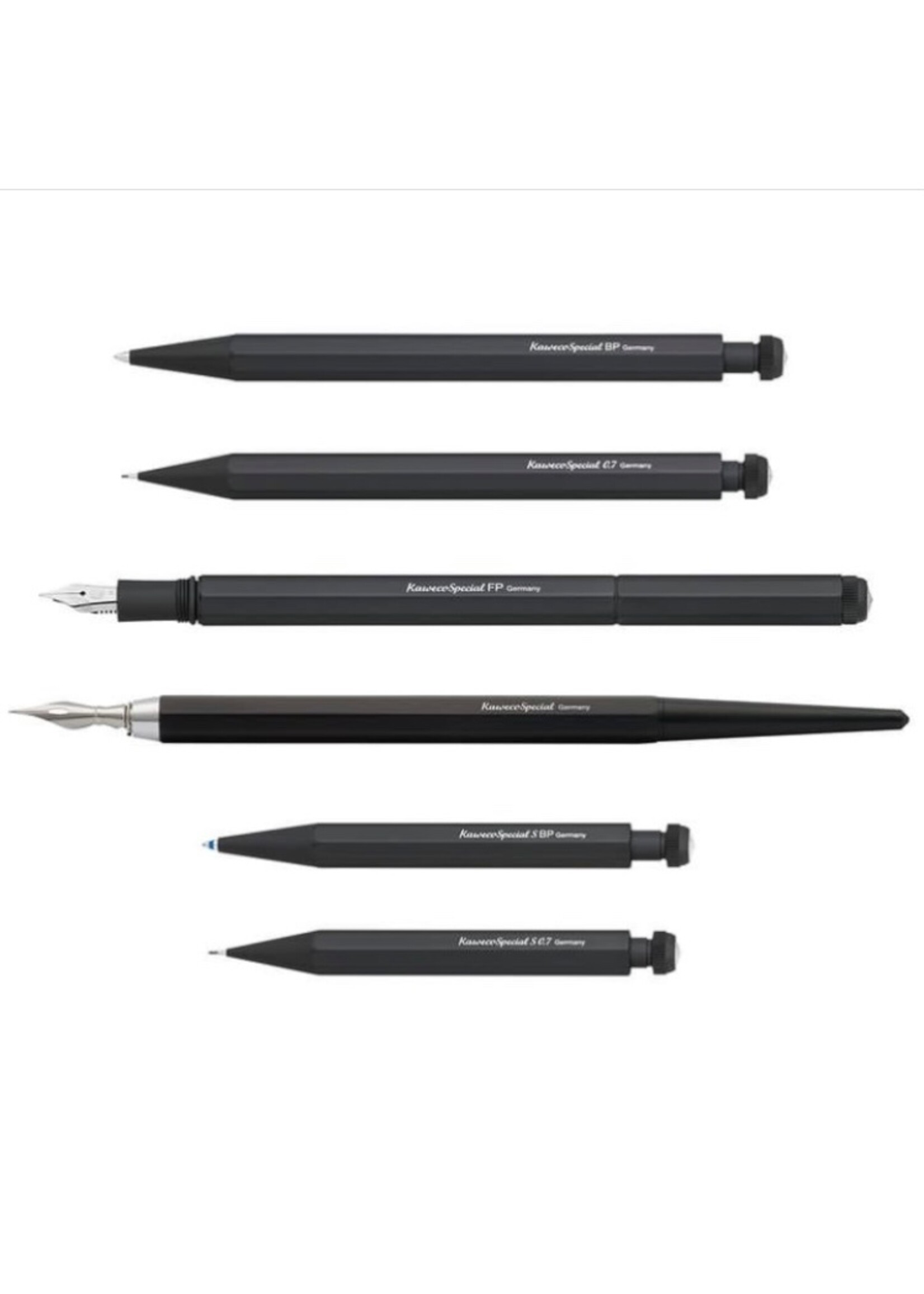 Kaweco Special Aluminium Black Matt Vulpotlood 0.9