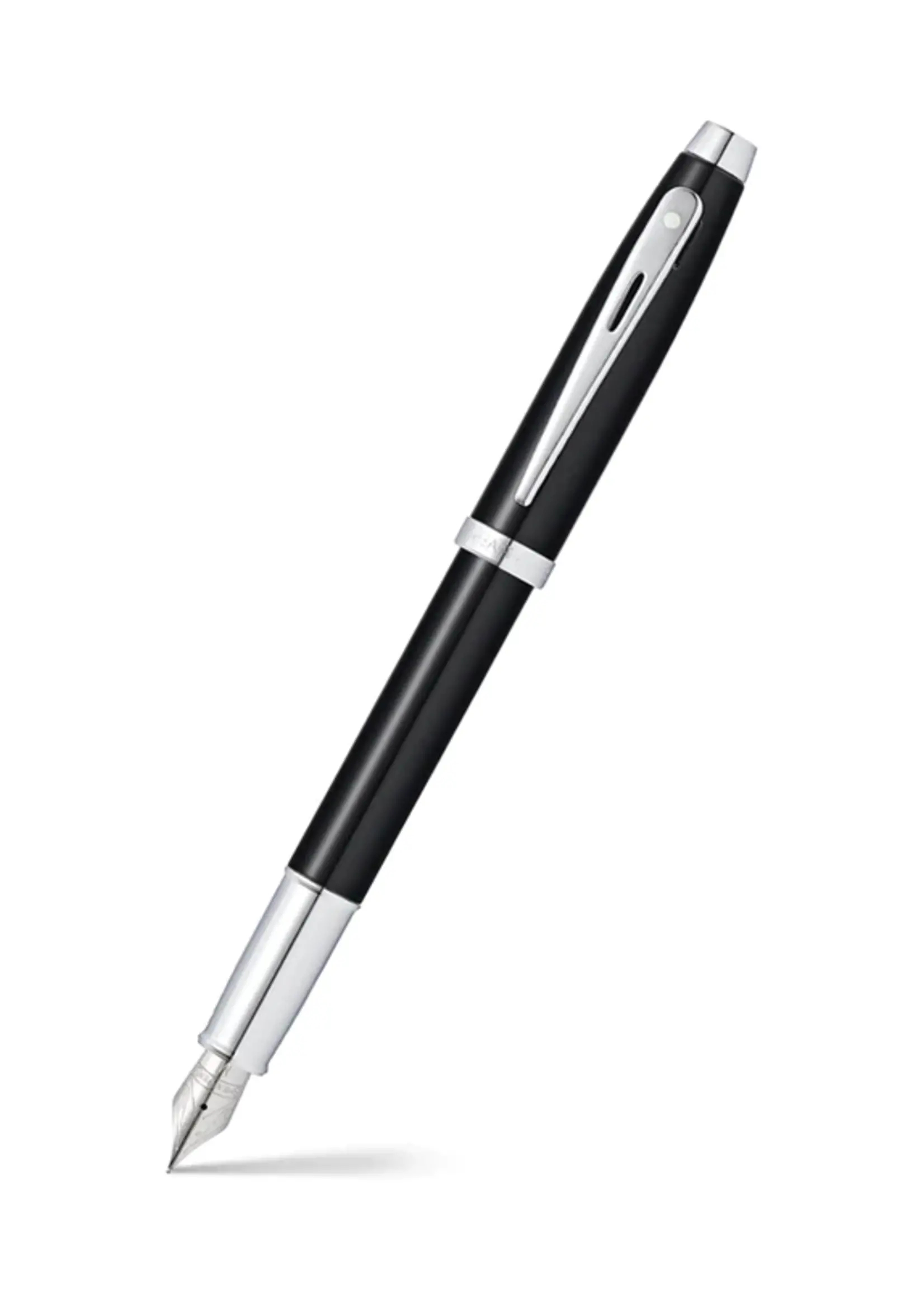 Sheaffer 100 Zwart Glossy Vulpen