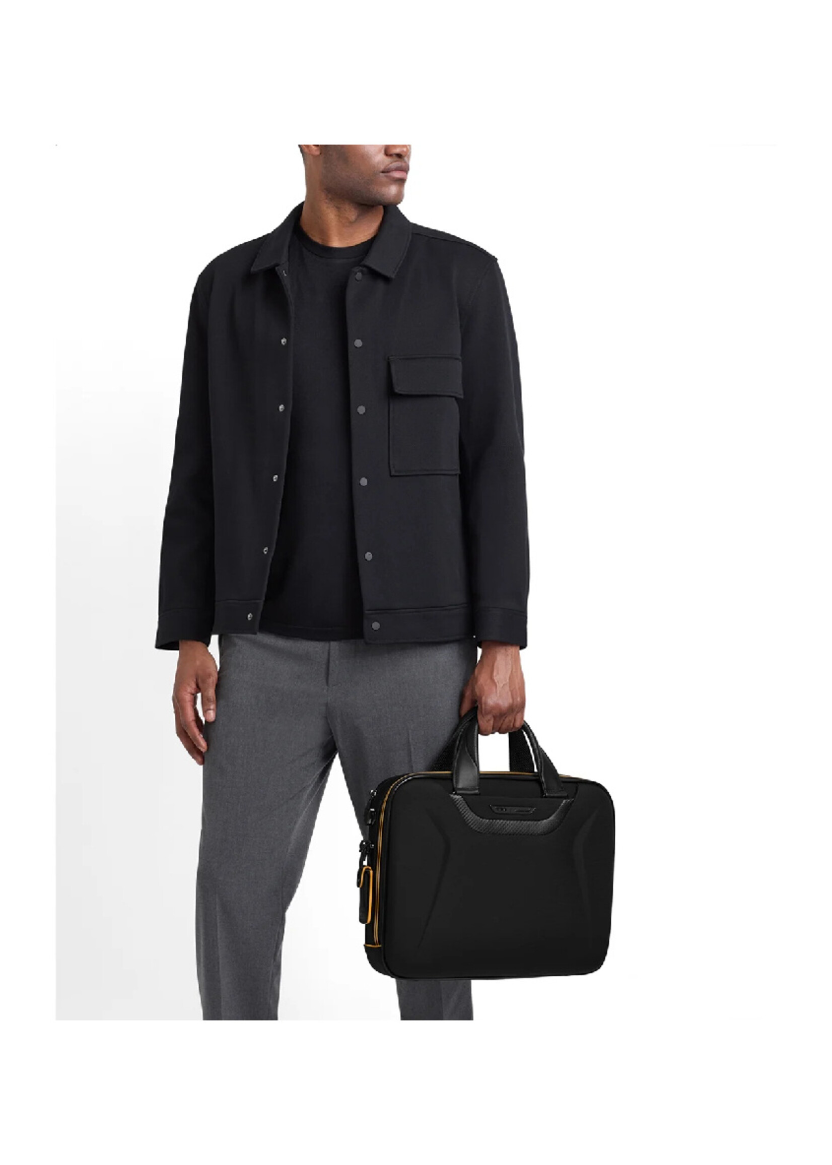 TUMI & McLaren Businesstas Axle Slim Black