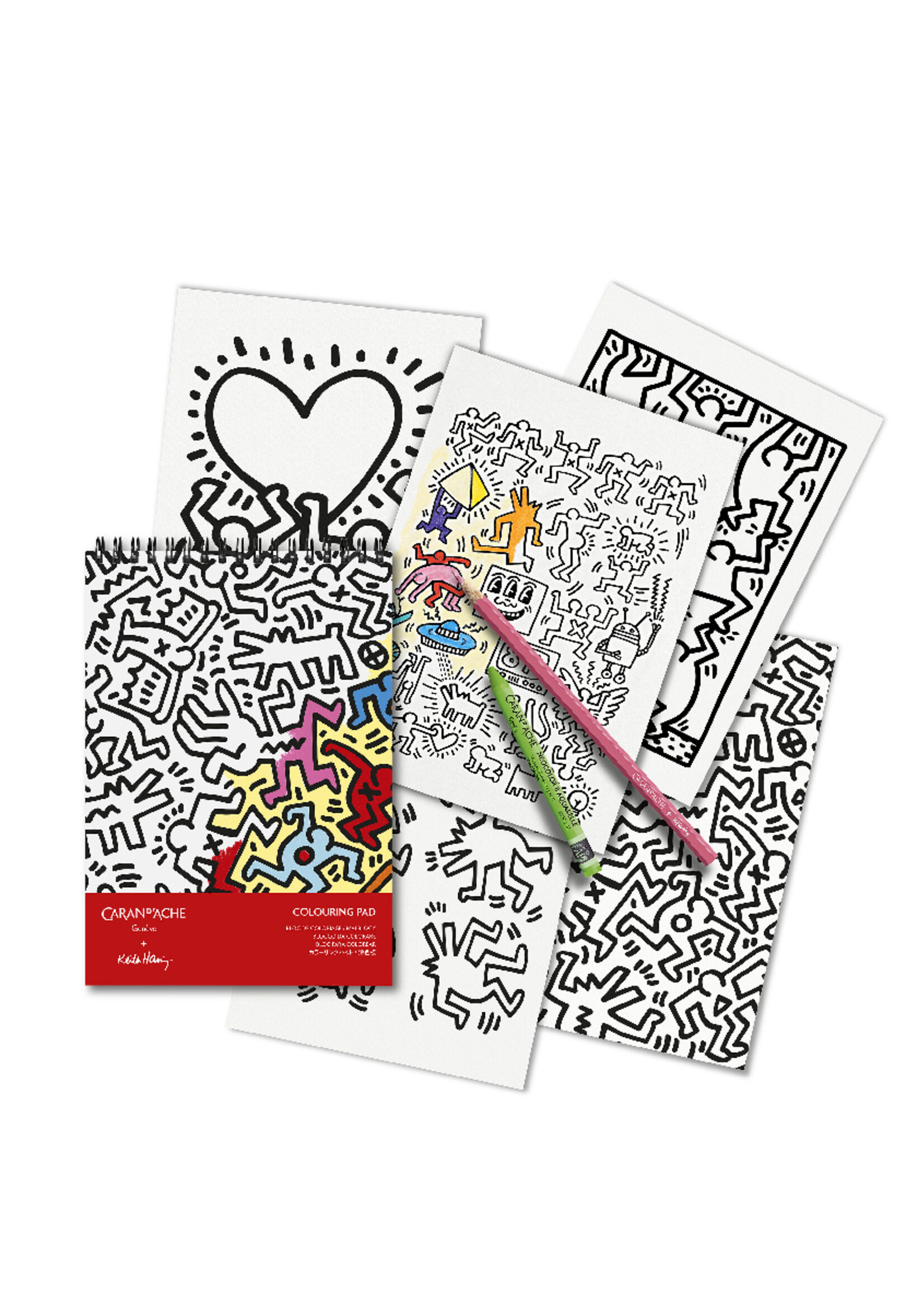 849 + Keith Haring Limited Edition Kleurblok