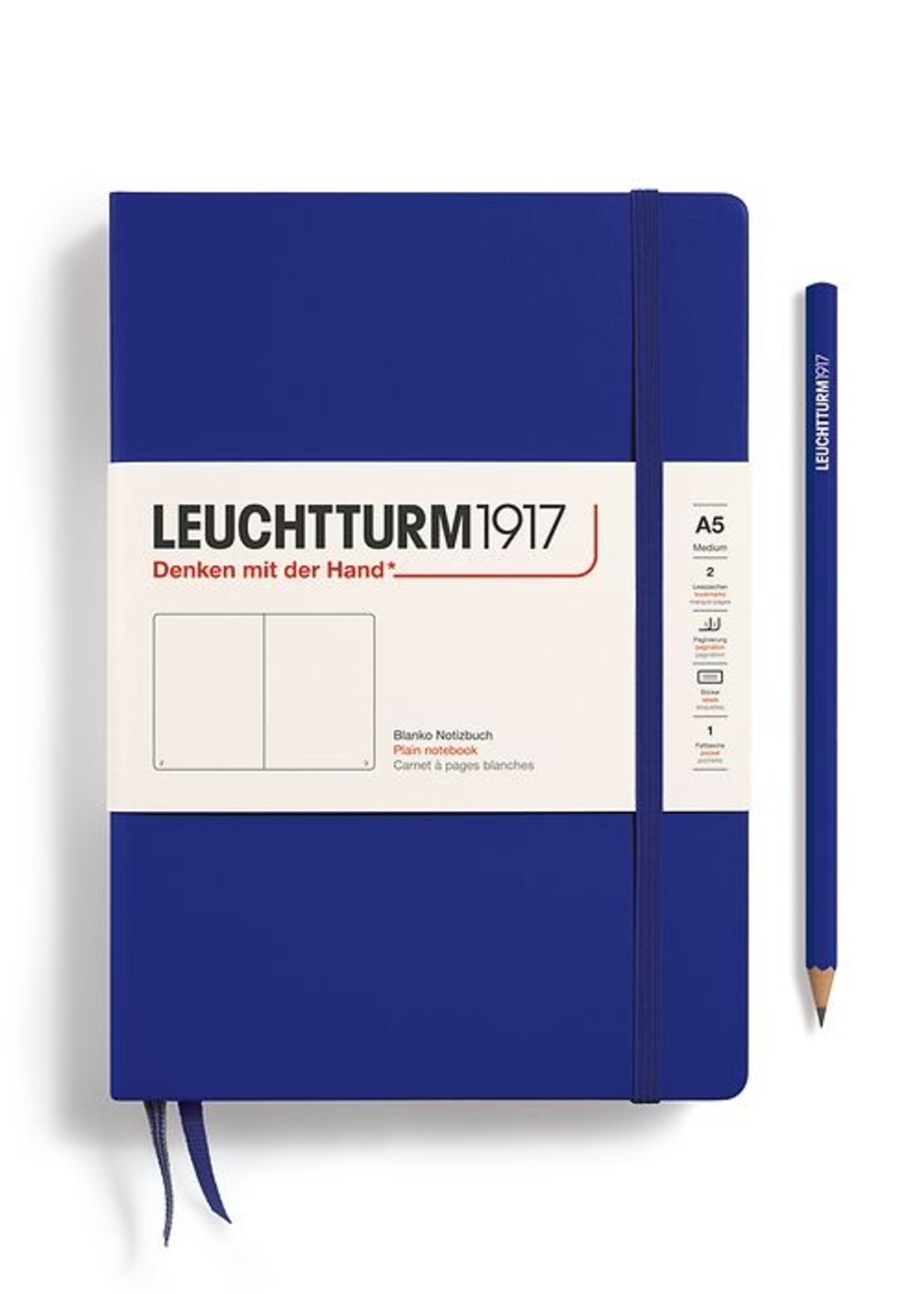Leuchtturm1917 Notitieboek Medium A5 Hard Cover Ink