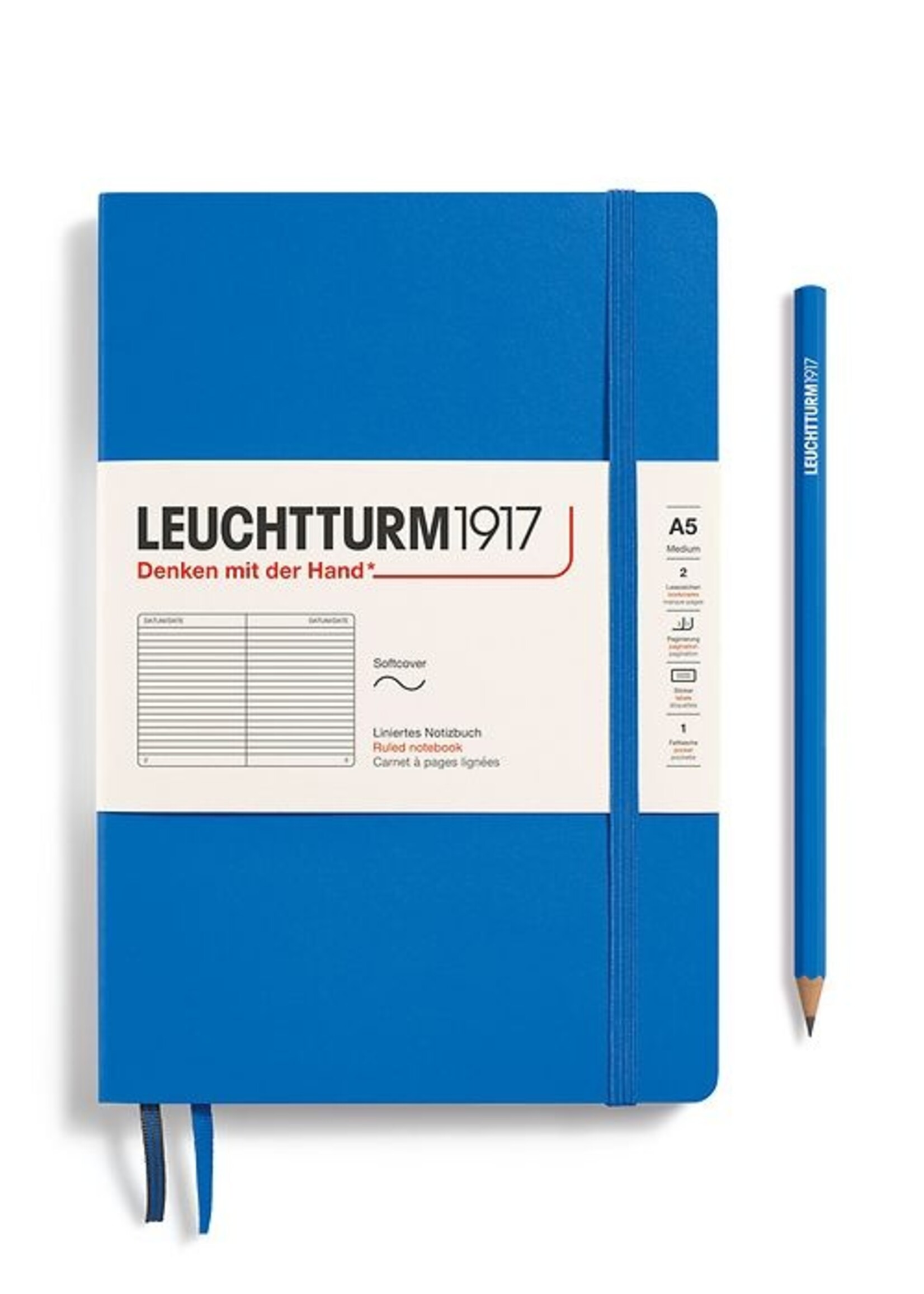 Leuchtturm1917 Notitieboek Medium A5 Soft Cover Sky