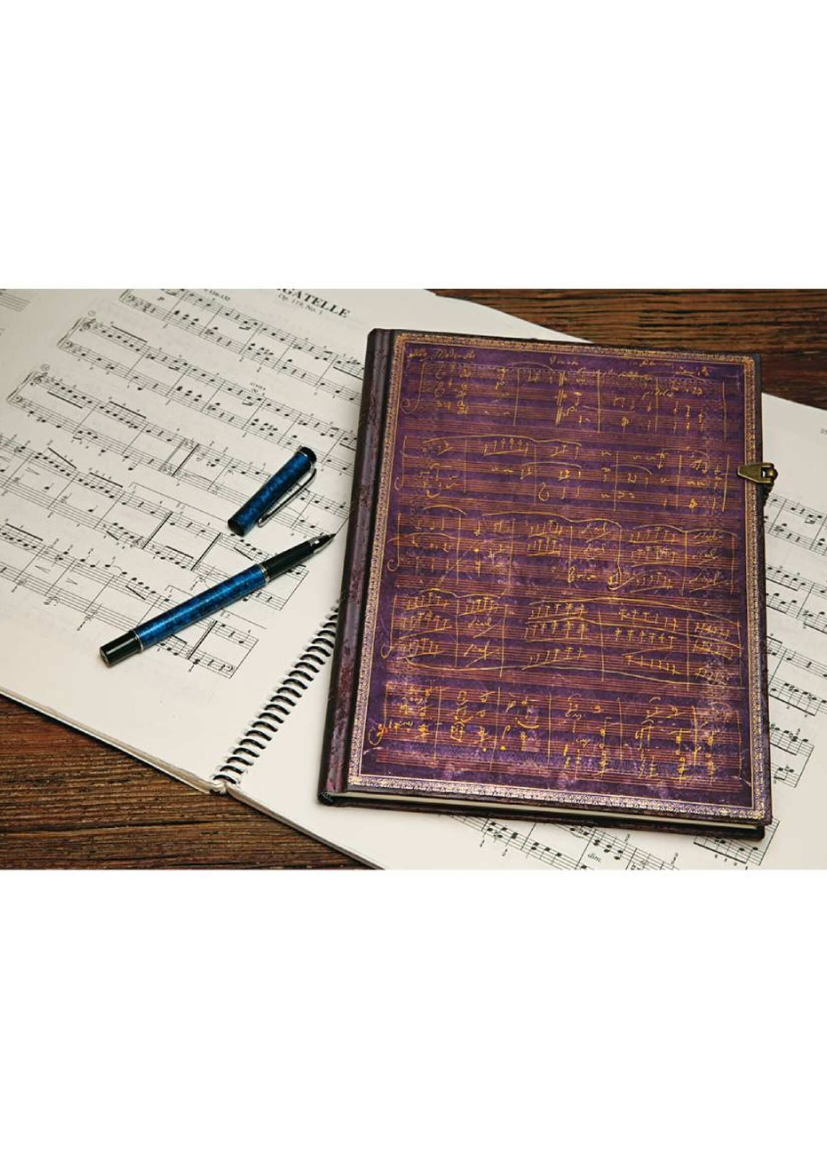 Paperblanks Notebook Ultra A5 Blanco Beethoven's 250th Birthday