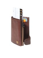 Tony Perotti Kaarthouder Furbo met voorvak Vintage Brown