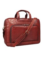 Tony Perotti Laptoptas 15" /3 + voorvak Vintage Brown