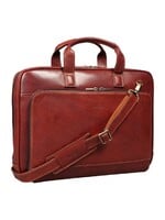 Tony Perotti Laptoptas 15" + voorvak Vintage Brown
