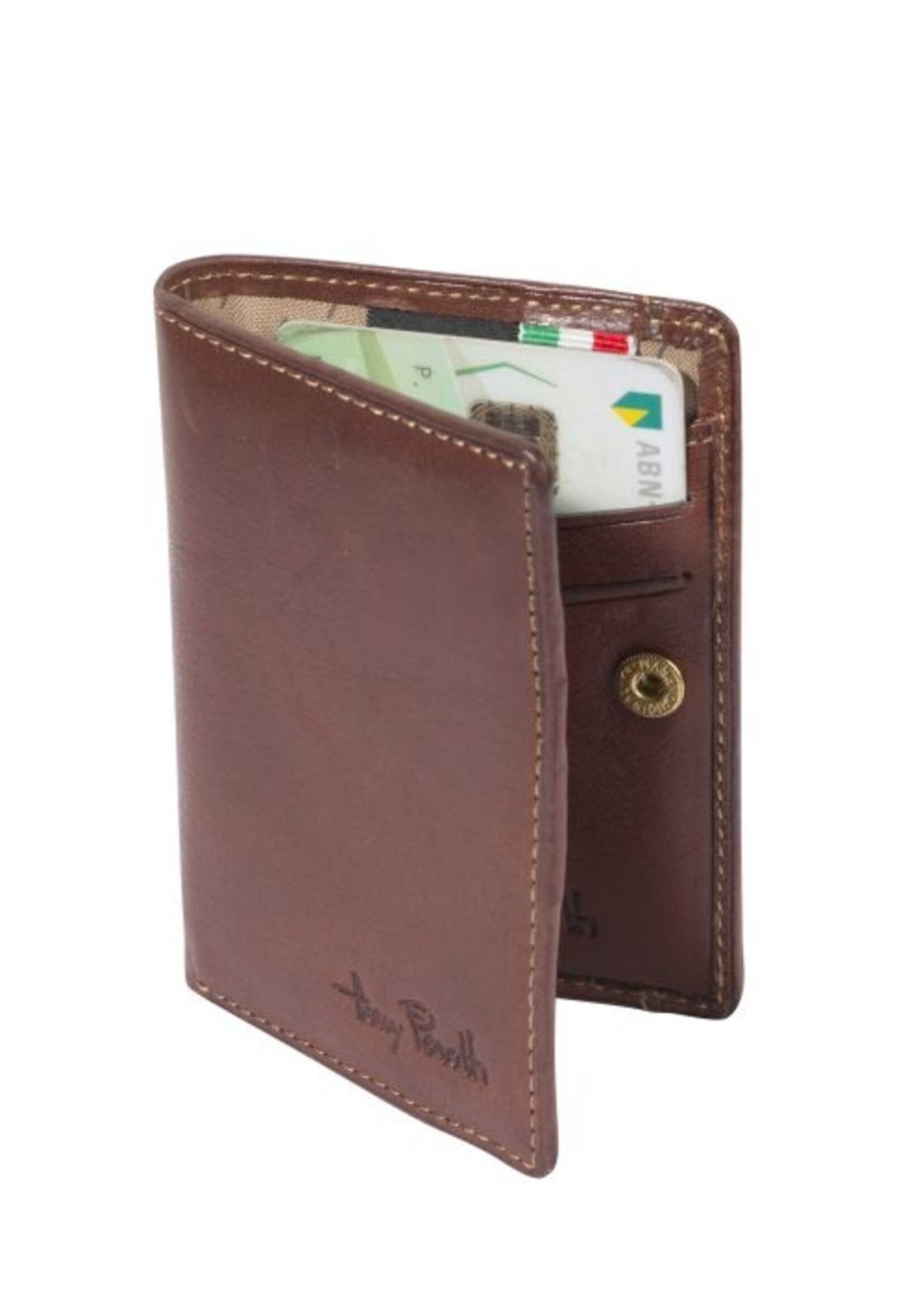 Tony Perotti Mini Portefeuille 5cc Vintage Camel