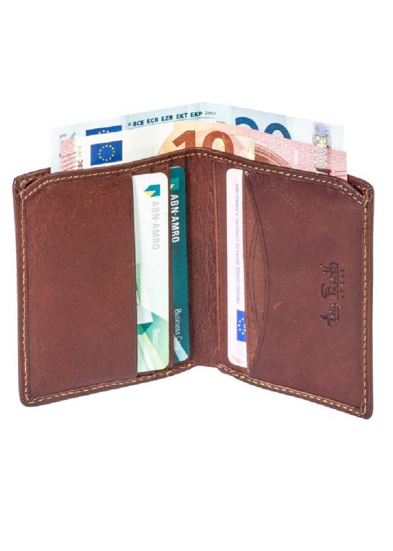 Tony Perotti Kaarthouder 11cc + vak voor papiergeld D.Bruin