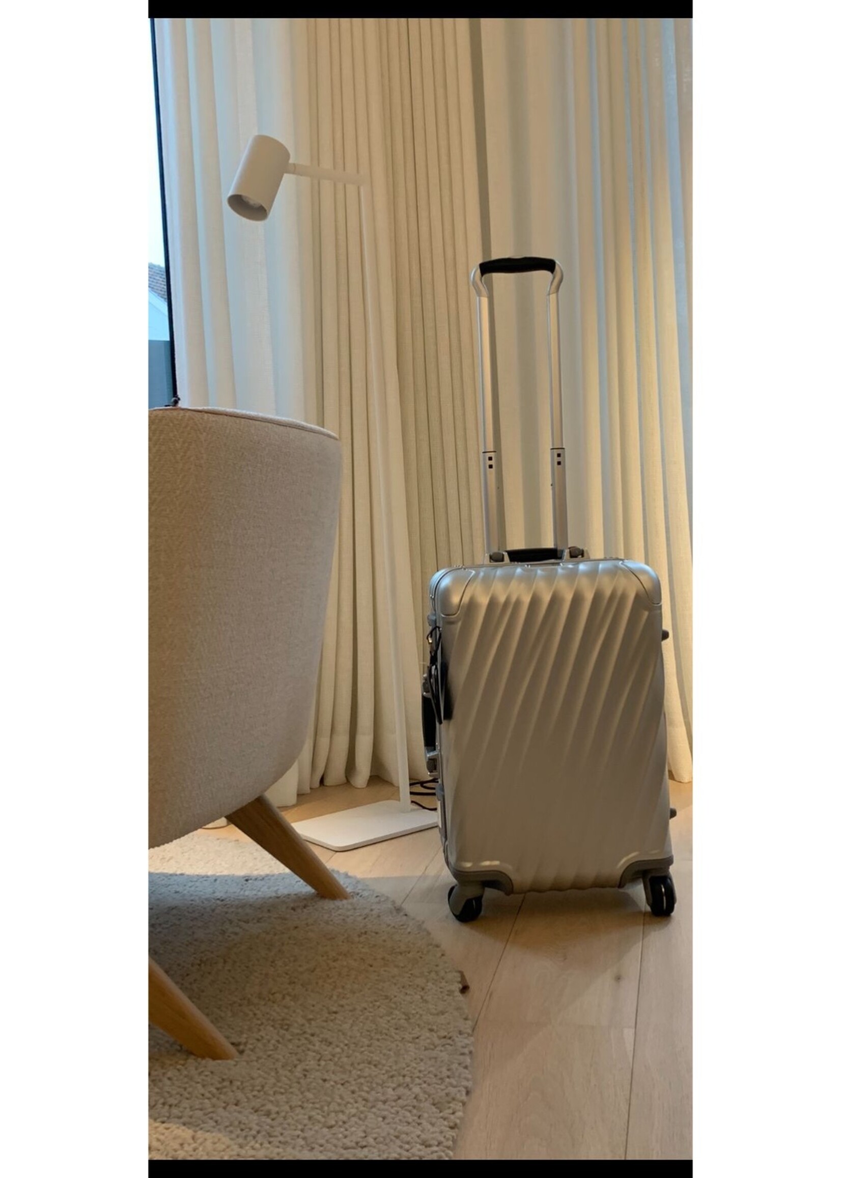 TUMI Koffer 19 Degree Aluminium International 35.5cm uitbreidbaar