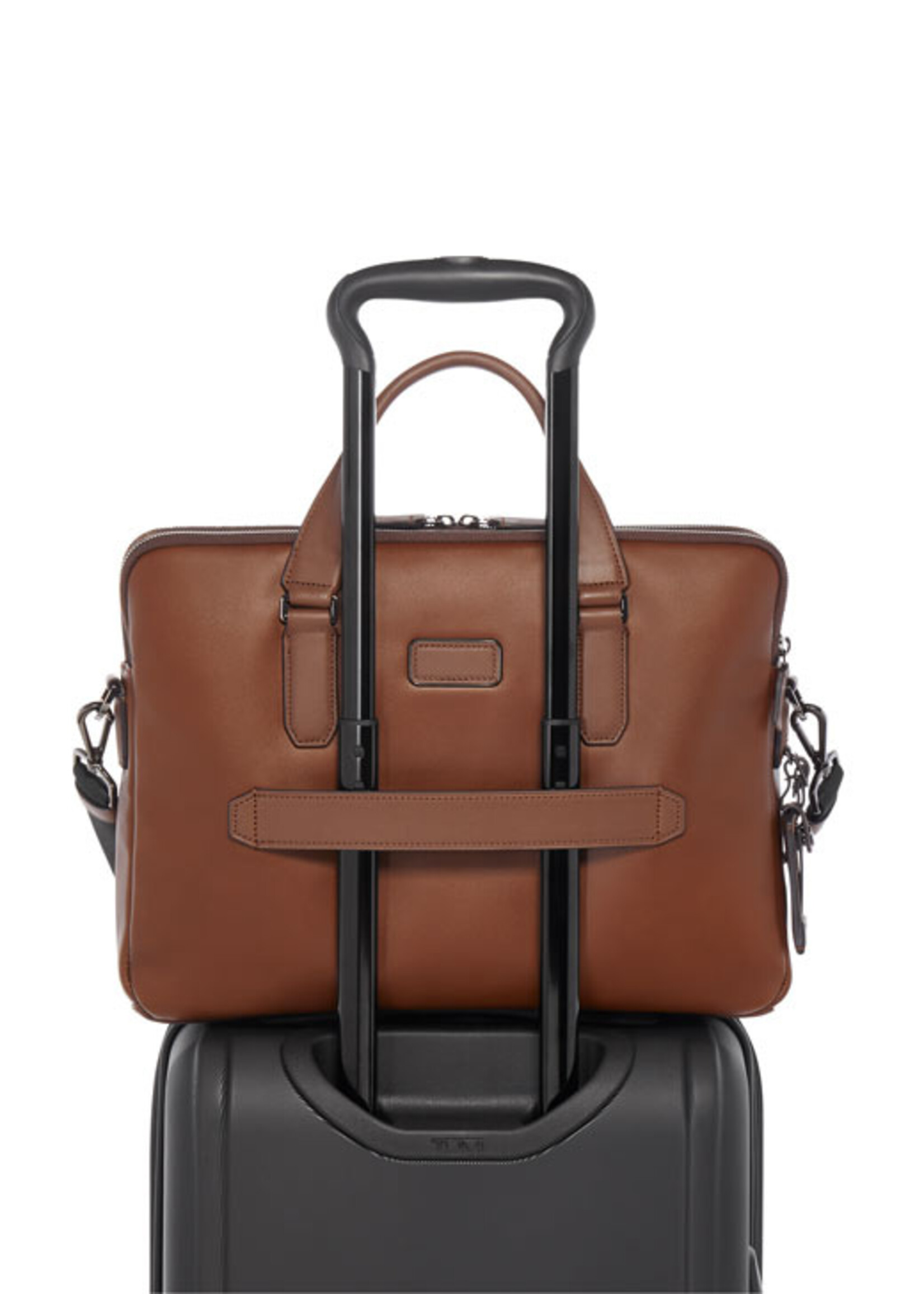 TUMI Businesstas Harrison Sycamore Slim Cognac